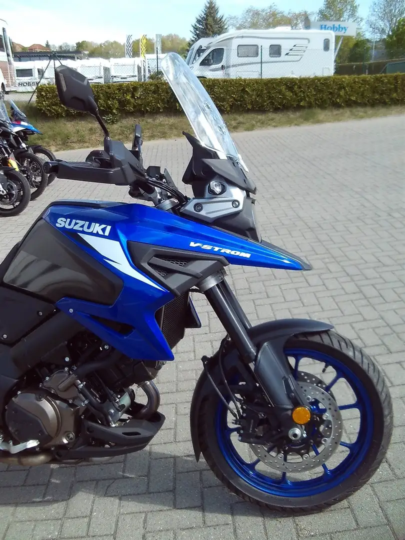 Suzuki V-Strom 1050 Sturzpads+Tankschutz+Griffheizg. Bleu - 2