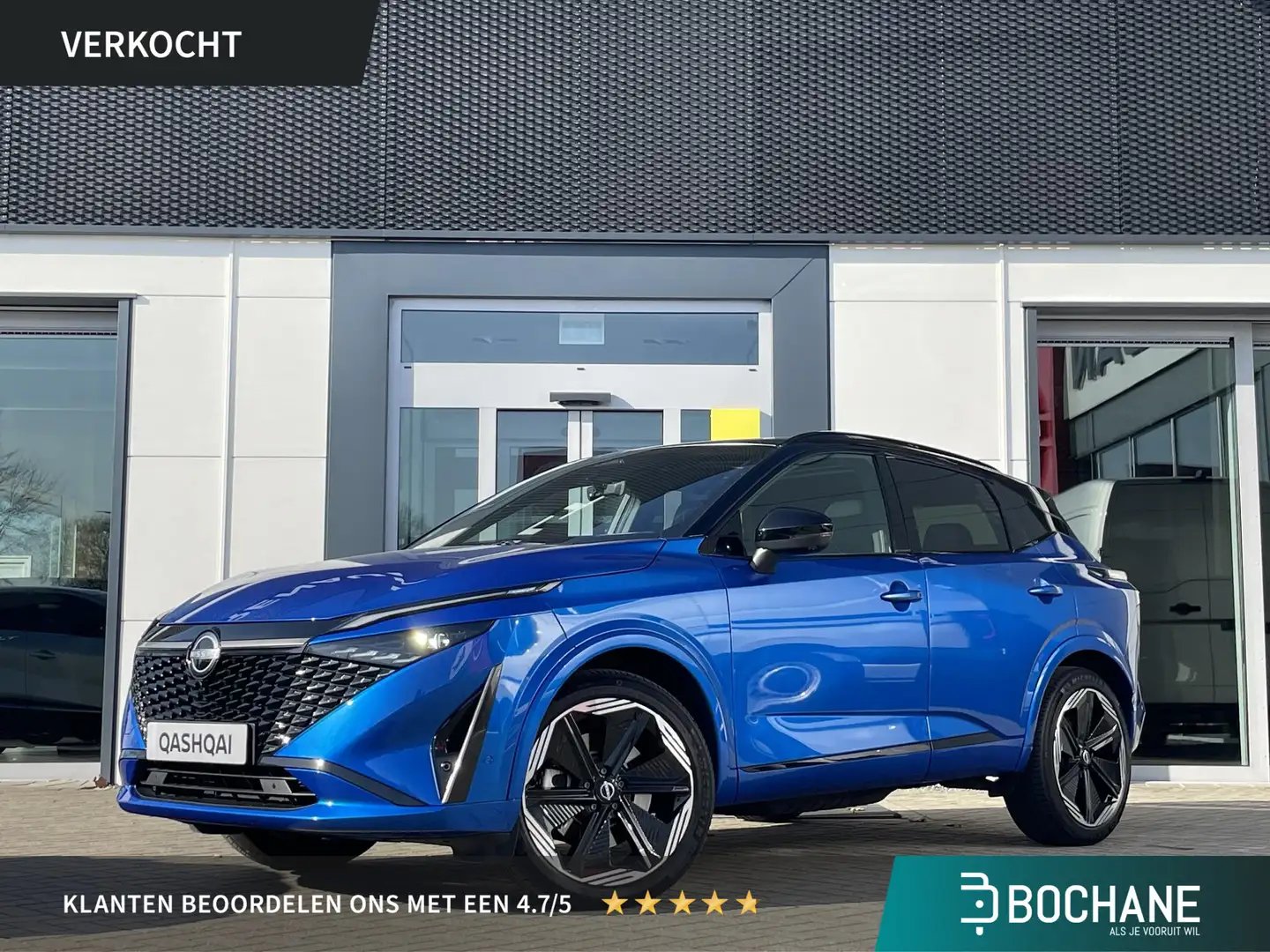 Nissan Qashqai 1.5 e-Power 190 N-Design | Coldpack | Google Navig Blauw - 1