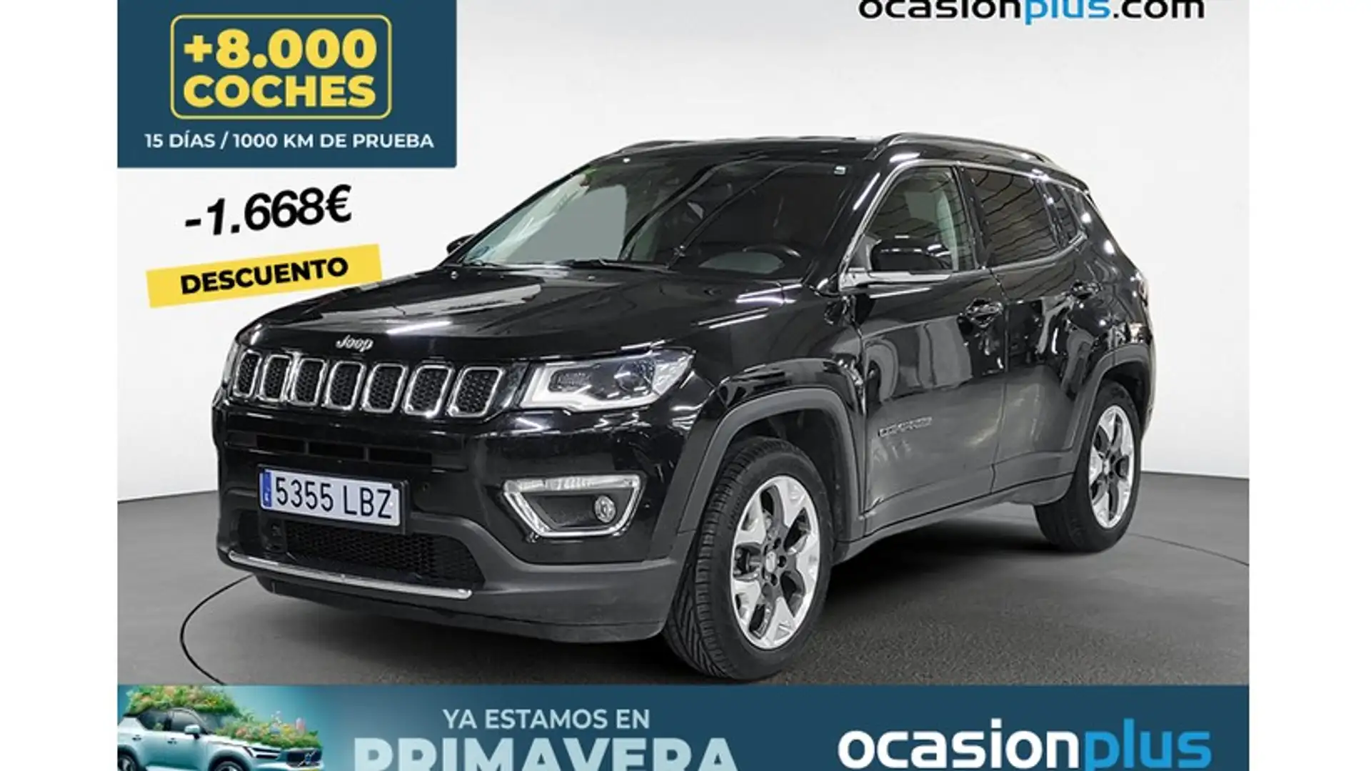 Jeep Compass 1.4 Multiair Limited 4x2 103kW Negro - 1