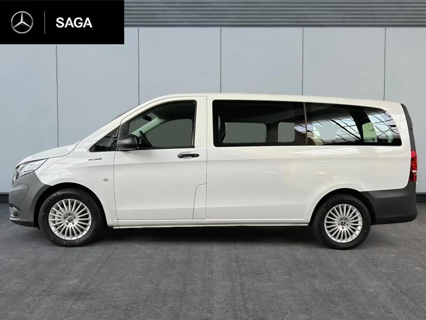 Mercedes-Benz Vito eVito fourgon vitré 300 KM D'AUTONOMIE Bianco - 2