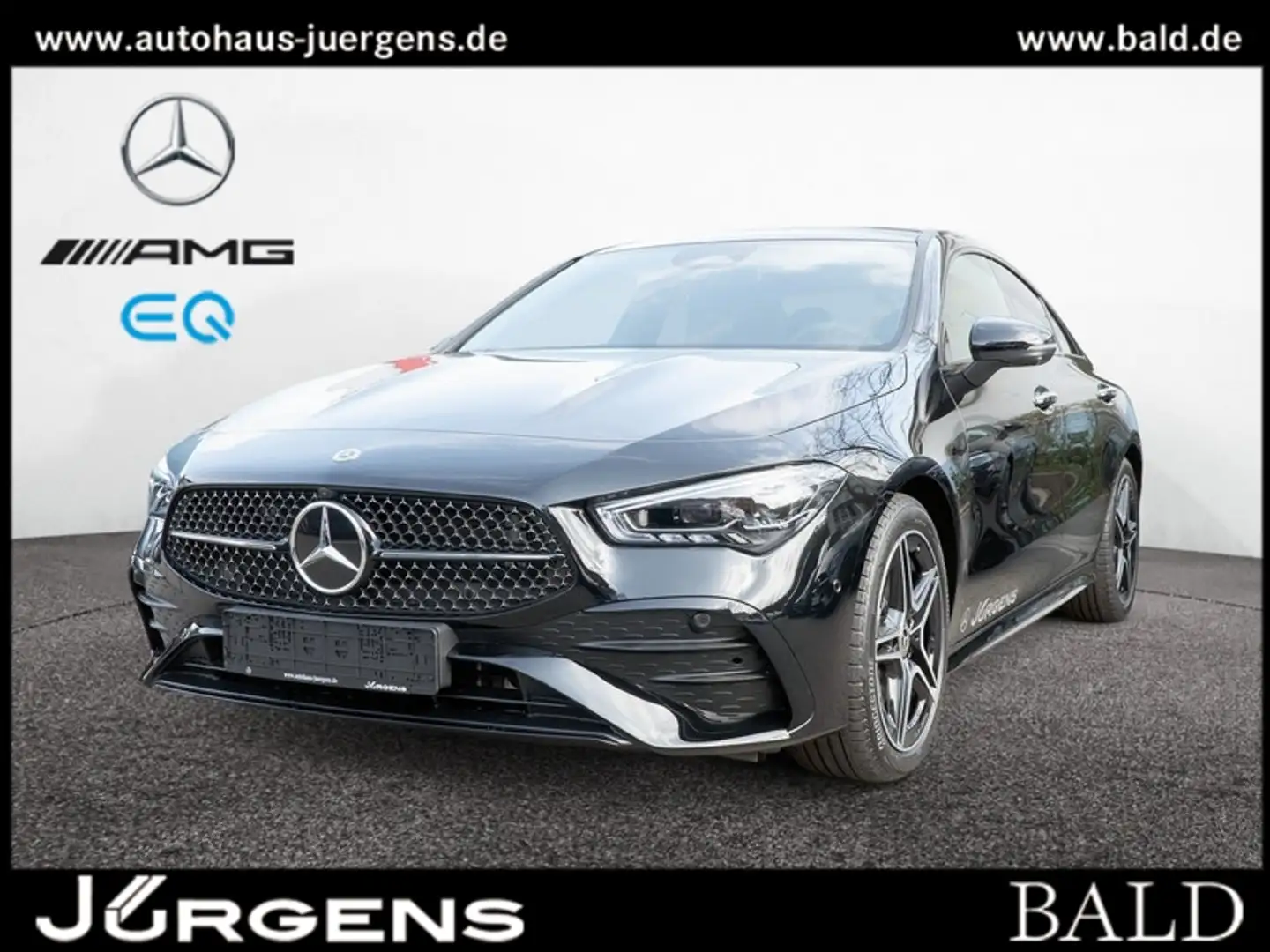 Mercedes-Benz CLA 200 Coupé AMG-Sport/ILS/360/Pano/Night/Distr Schwarz - 1