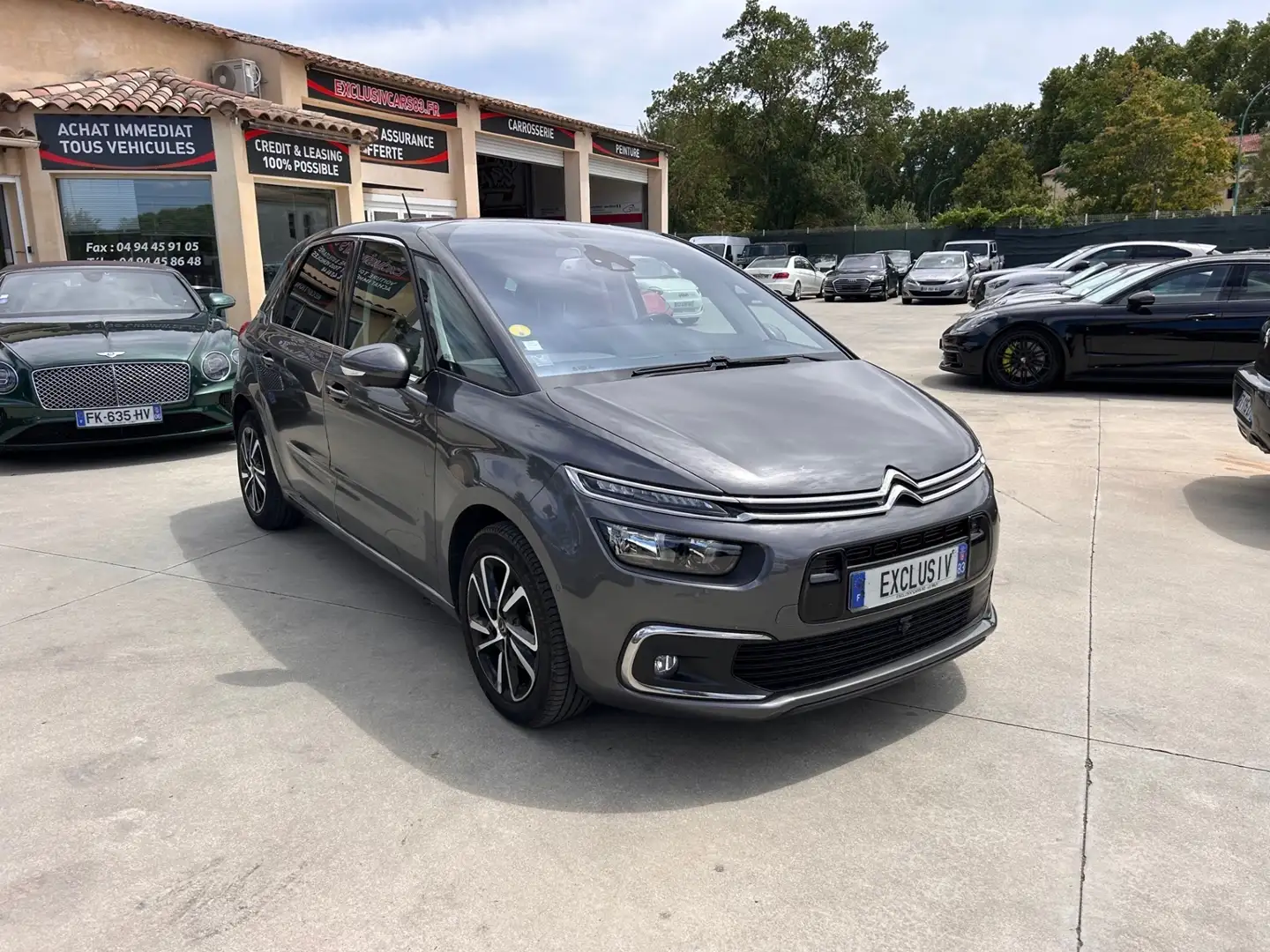 Citroen C4 SpaceTourer BLUEHDI 160CH S\u0026S SHINE EAT8 E6.D-TEMP Gris - 2