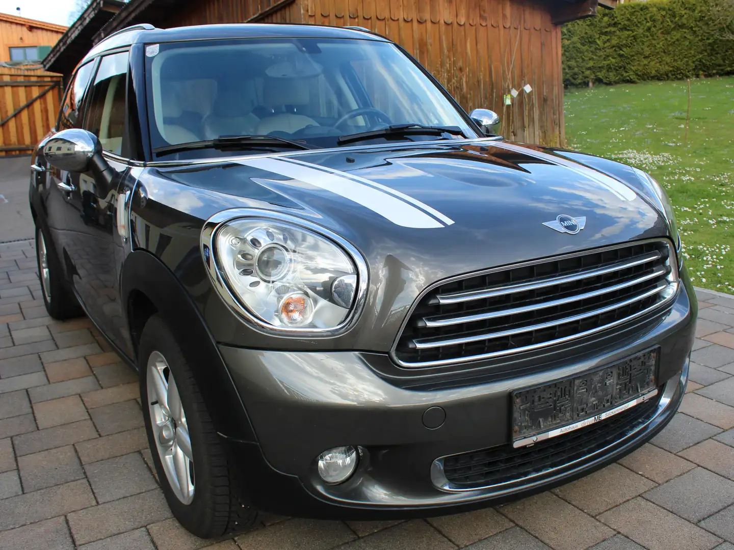 MINI Cooper D Countryman | R60 | Ledersitze | Sitzheizung | Navi | Panoramadach Grau - 1