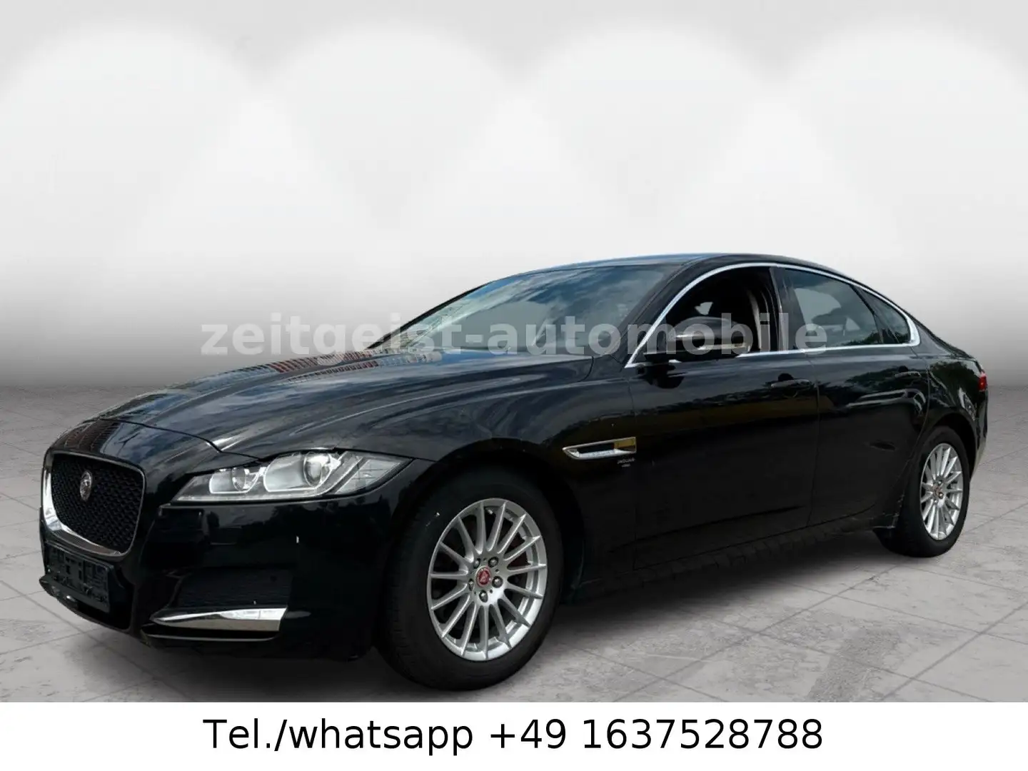Jaguar XF 2.0d*LEDER*TÜV & SERVICE NEU* Nero - 1
