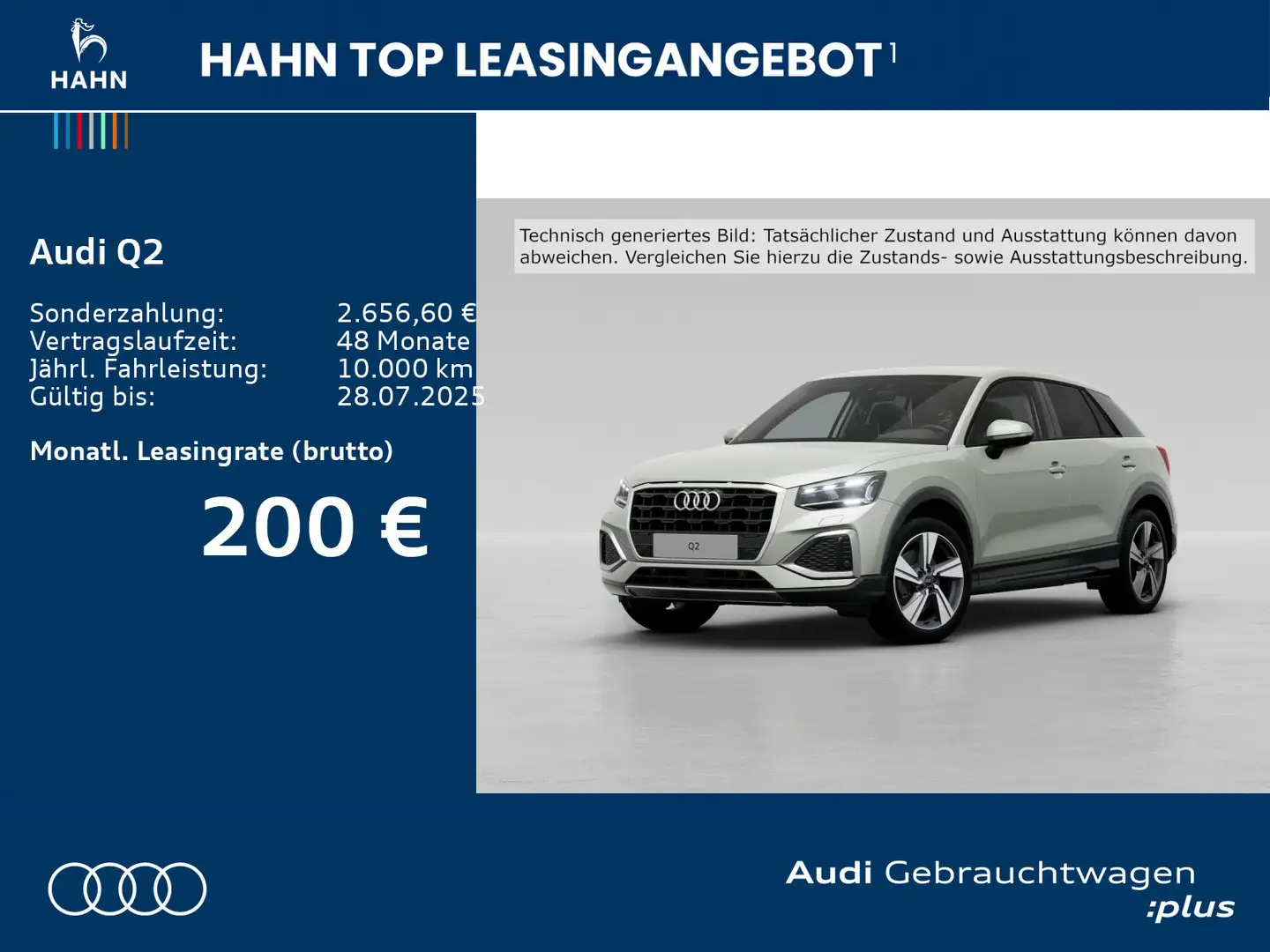 Audi Q2 35 TDI S-trc advanced Navi Matrix AHK Sitzhzg Argent - 2