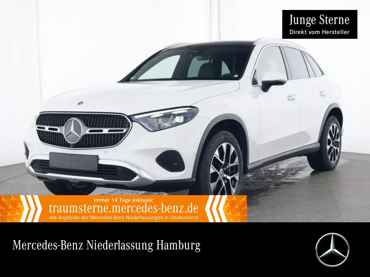 Mercedes-Benz GLC 300 e 4M AVANTG+PANO+360+AHK+BURMESTER+TOTW+9G Blanco - 1