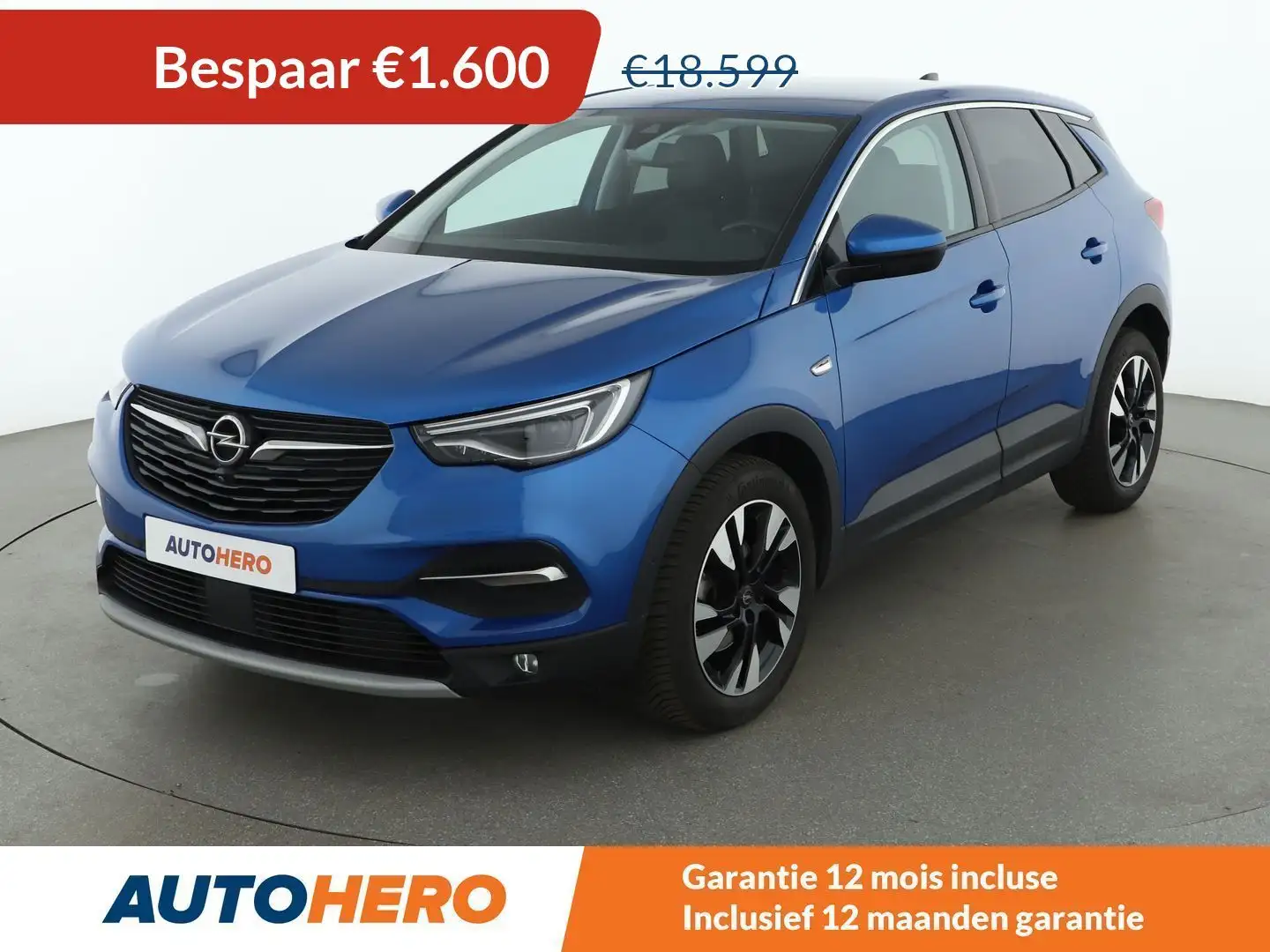 Opel Grandland X 1.6 Turbo Business INNOVATION Blauw - 1