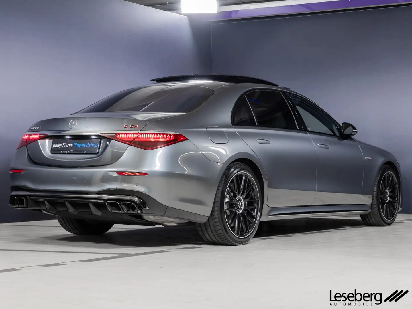 Mercedes-Benz S 63 AMG S 63 E Performance L DIG.LIGHT/Pano/Distro./360° Gris - 2
