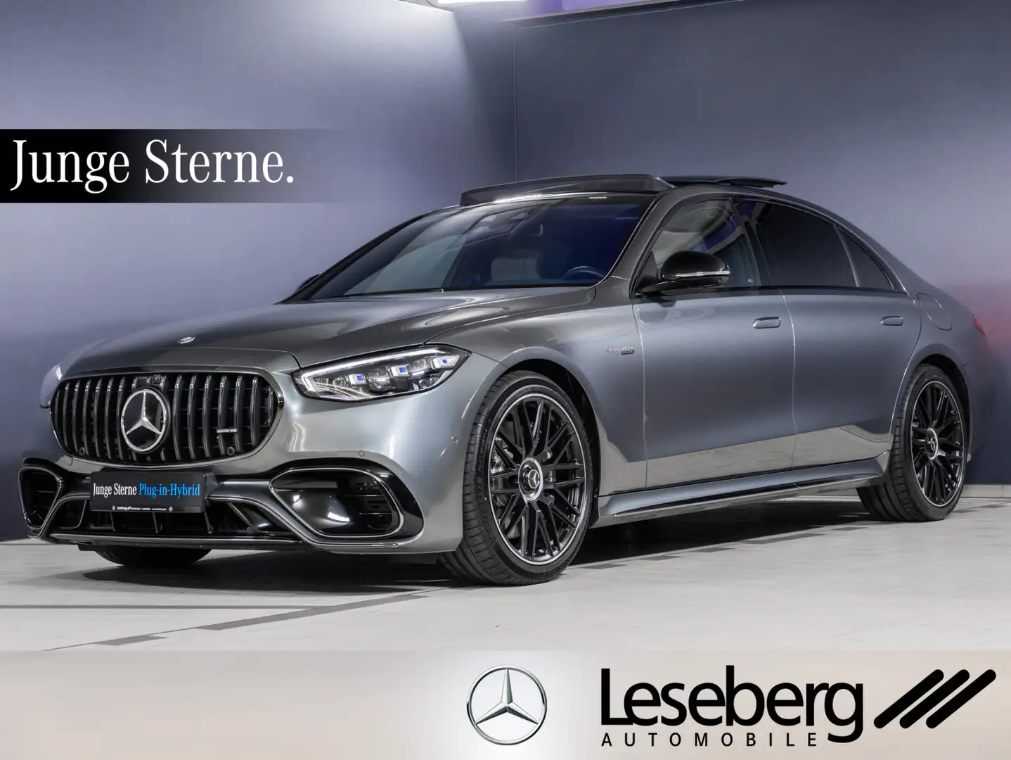 Mercedes-Benz S 63 AMG S 63 E Performance L DIG.LIGHT/Pano/Distro./360° Gris - 1
