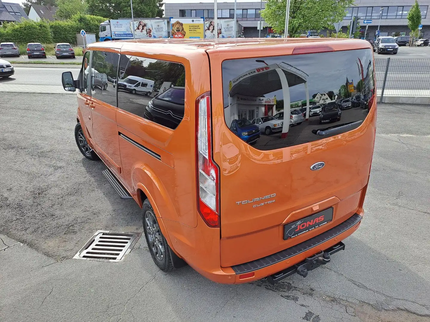 Ford Transit Tourneo Custom Kombi 320 L2 Titanium *Standhzg* Orange - 2