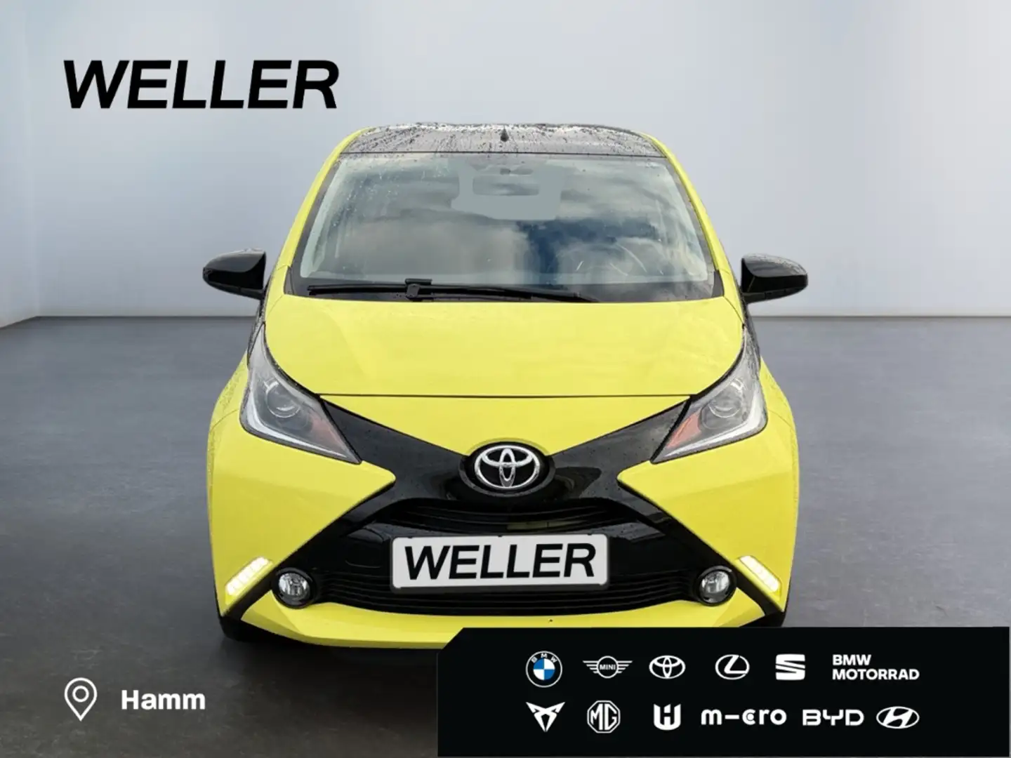 Toyota Aygo x-cite *Kamera*Color*Klima*LMF*Bluetooth* Jaune - 2