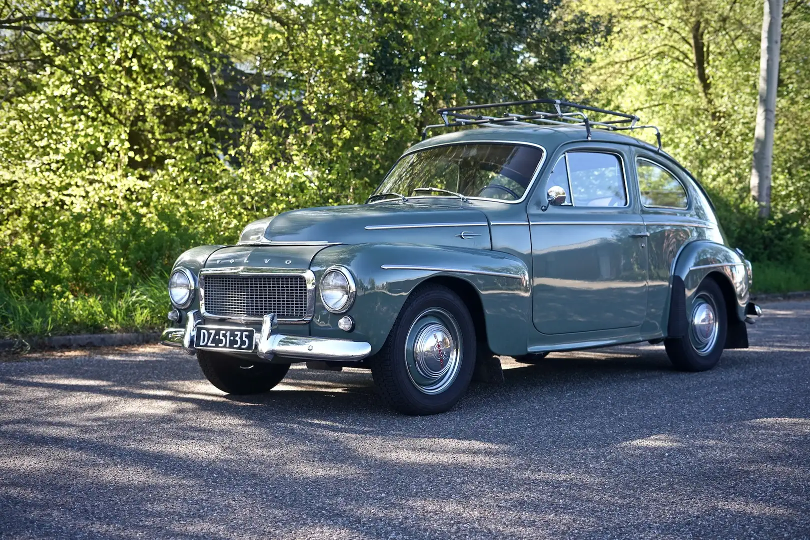 Volvo PV544 04 | Unieke complete historie incl org. aankoopfact, deels nog 1e lak Grau - 1