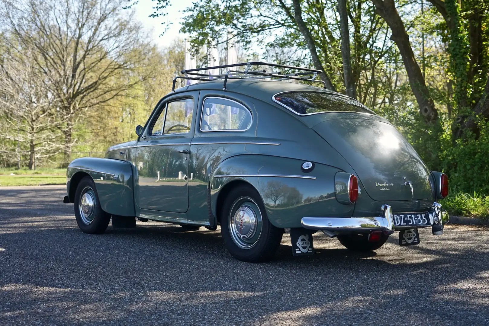 Volvo PV544 04 | Unieke complete historie incl org. aankoopfact, deels nog 1e lak Grau - 2