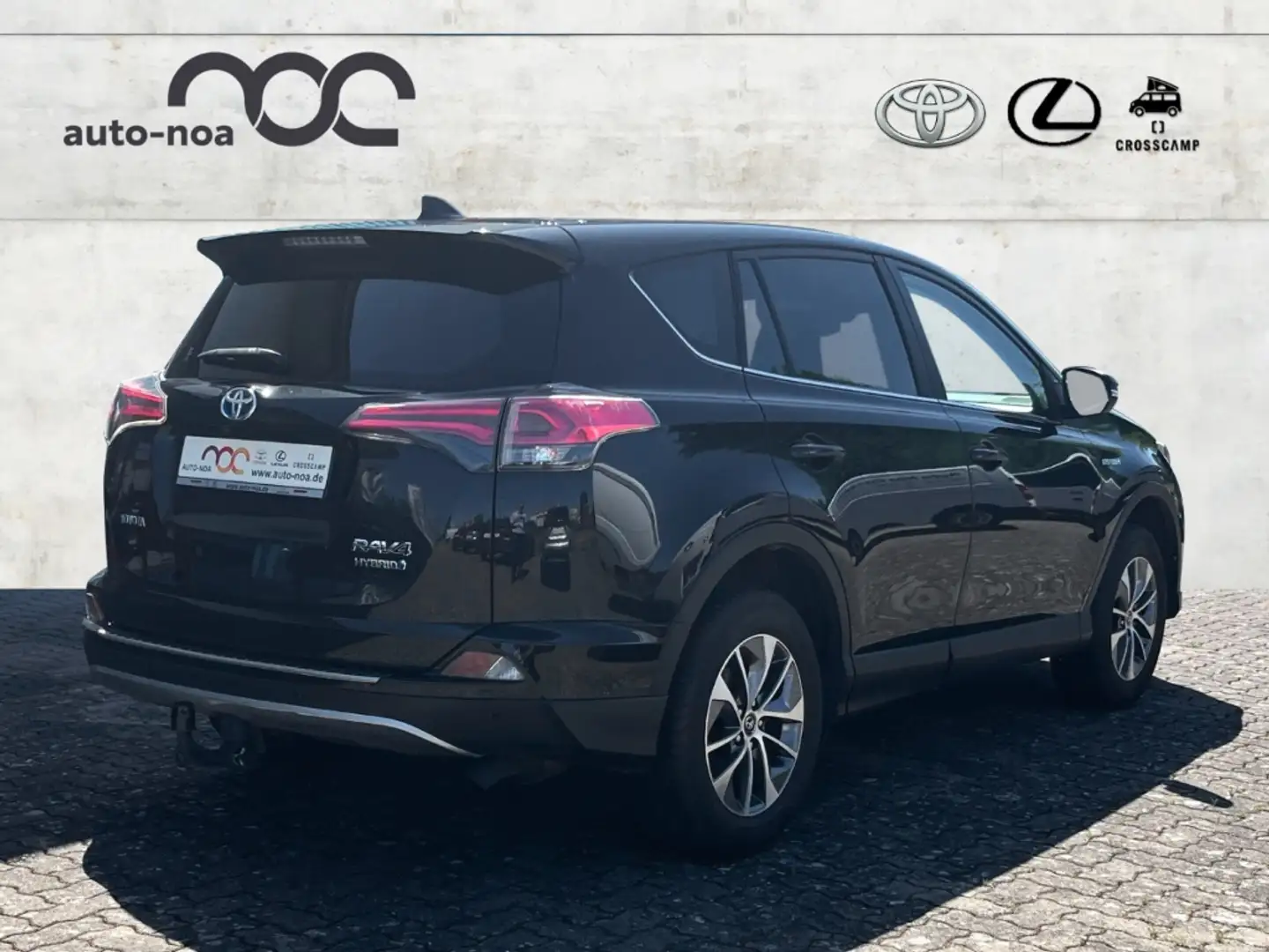 Toyota RAV 4 Hybrid Comfort 2.5 VVT-i 4x4 mit AHK LED ACC Mehrz Schwarz - 2