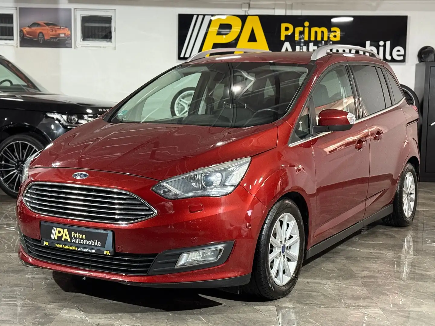 Ford Grand C-Max C-Max Grand 2.0 TDCI Titanium Autom. Kamera AHK Rot - 1
