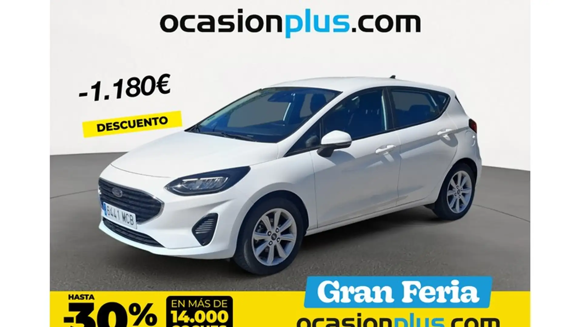 Ford Fiesta 1.0 EcoBoost Trend 100 Noir - 1