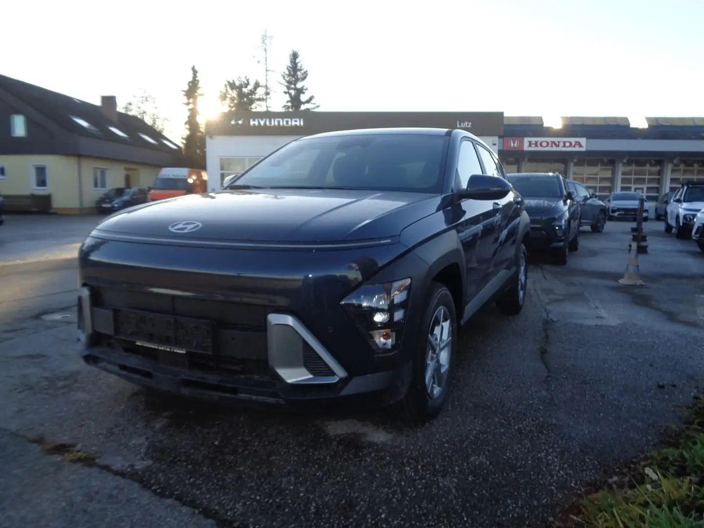 Hyundai KONA Kona Elektro 65,4kWh GO Technik-Paket, Design-P... Grün - 2