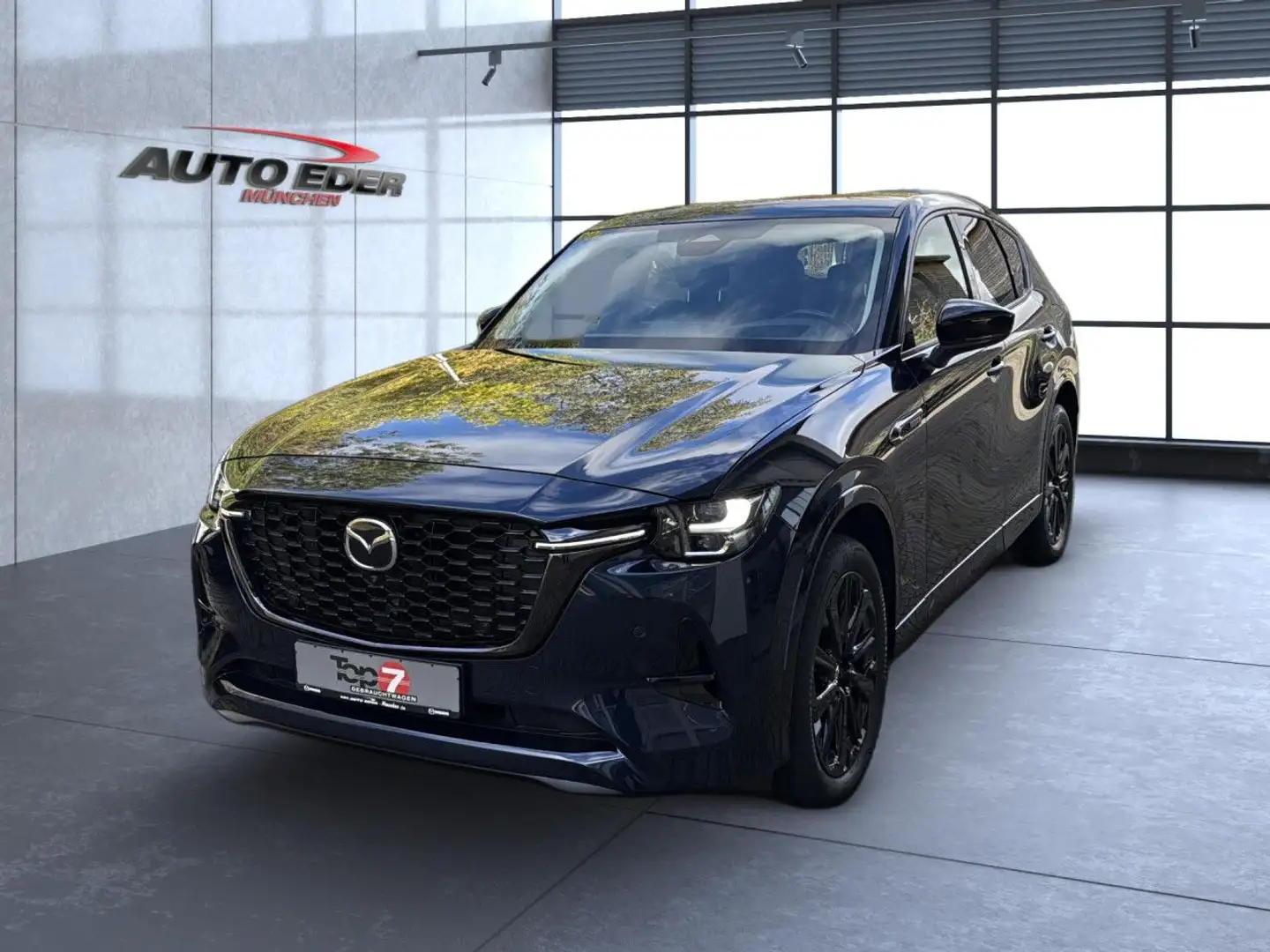 Mazda CX-60 Homura Hybrid AWD Bluetooth Head Up Display Bleu - 2