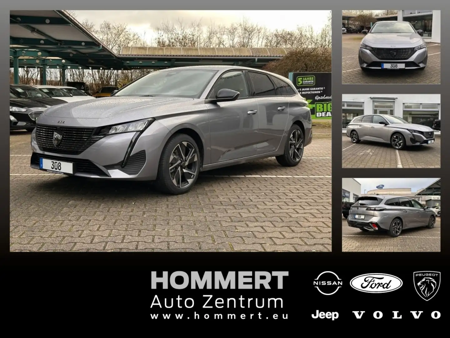 Peugeot 308 SW Allure 1.2 PureTech 180°*Sitzhzg*ACC Argent - 1