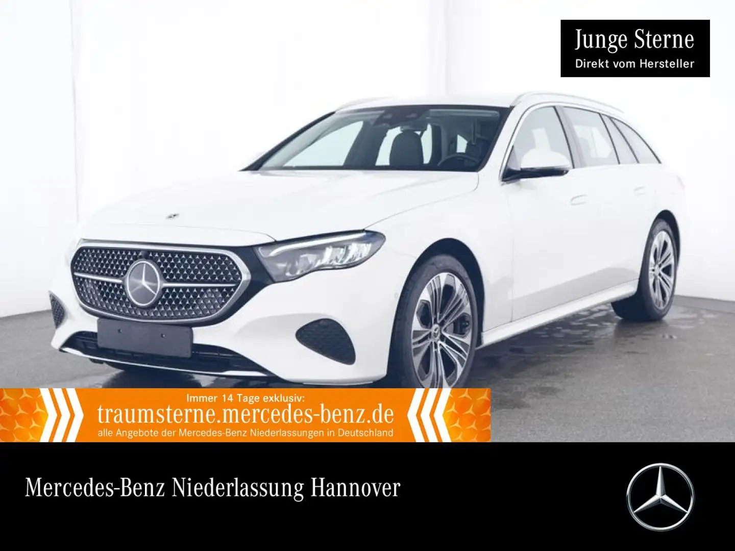 Mercedes-Benz E 300 de T Hybrid Avantgarde Fahrass Distr. LED 9G Blanco - 1