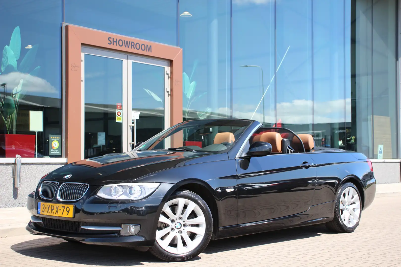 BMW 325 3-serie Cabrio 325d High Executive | Navi | Cruise Negro - 1