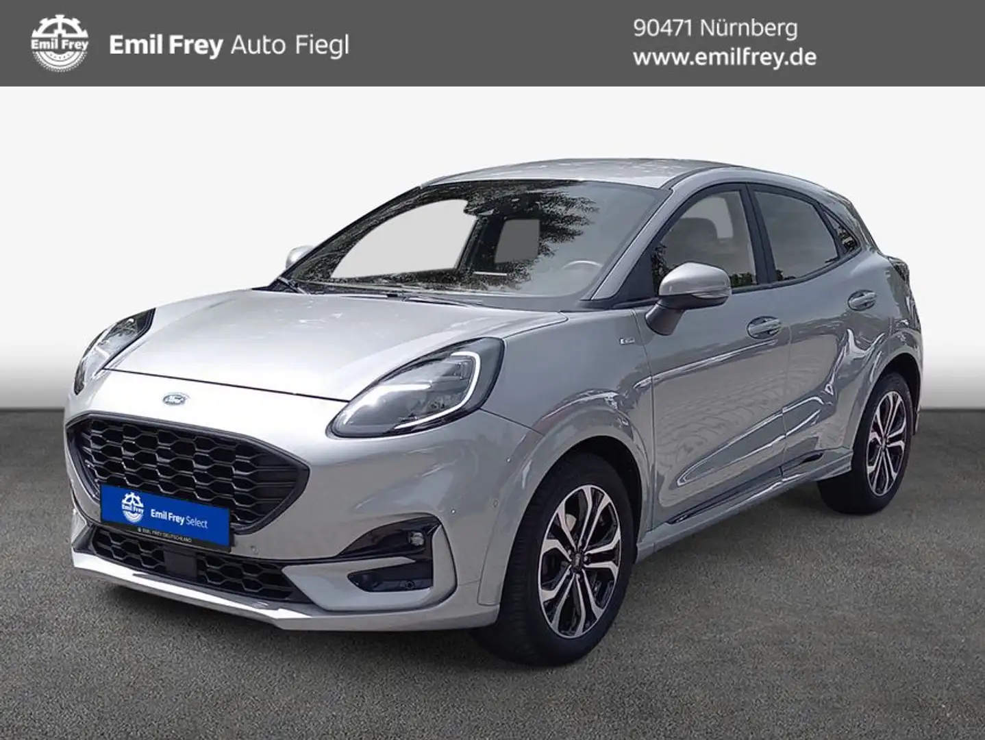 Ford Puma 1.0 EcoBoost Hybrid ST-LINE X Grijs - 1