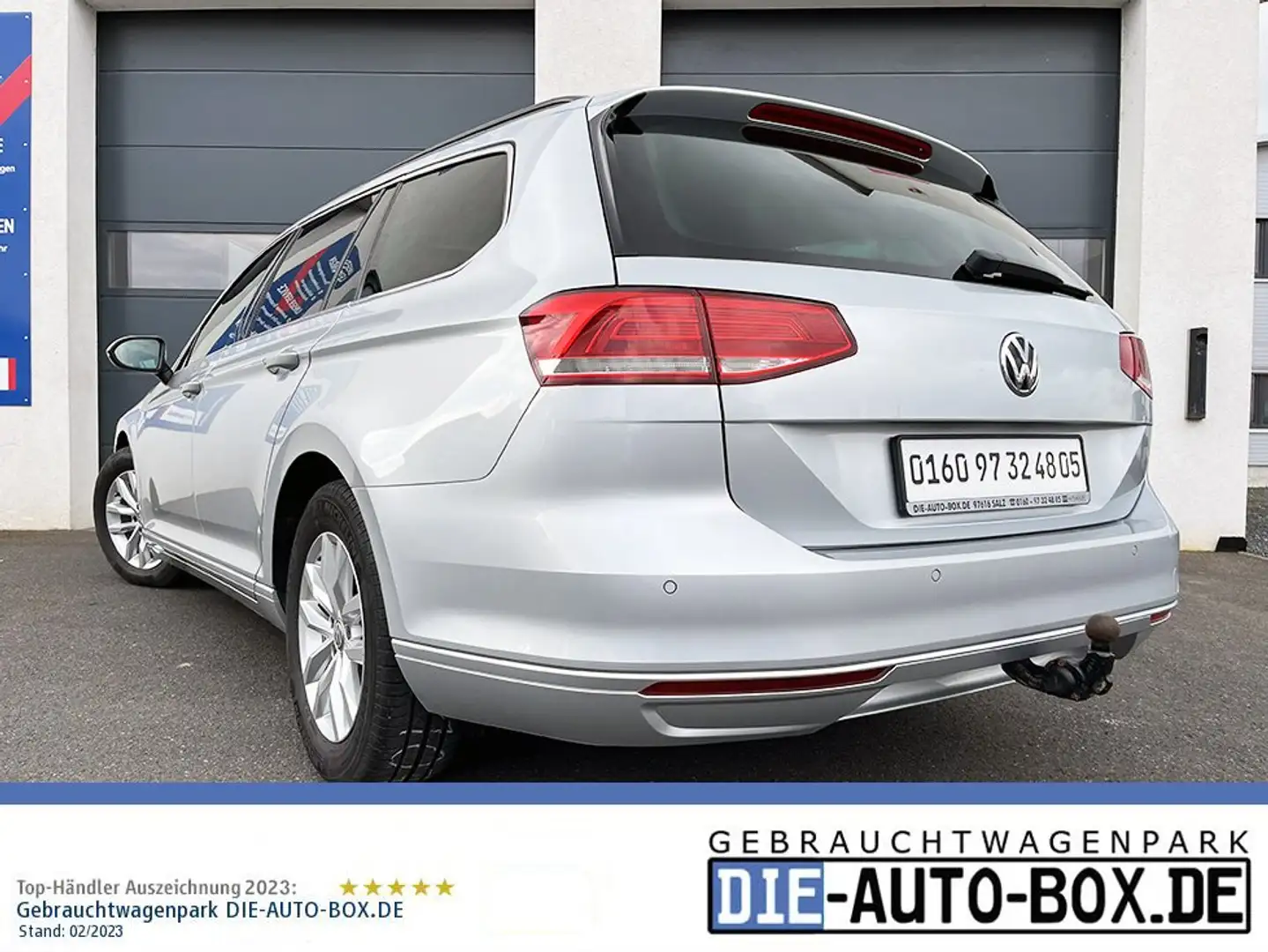 Volkswagen Passat Variant Comfortline | BMT | AHK | Scheckheft | Langstrecke Silber - 2