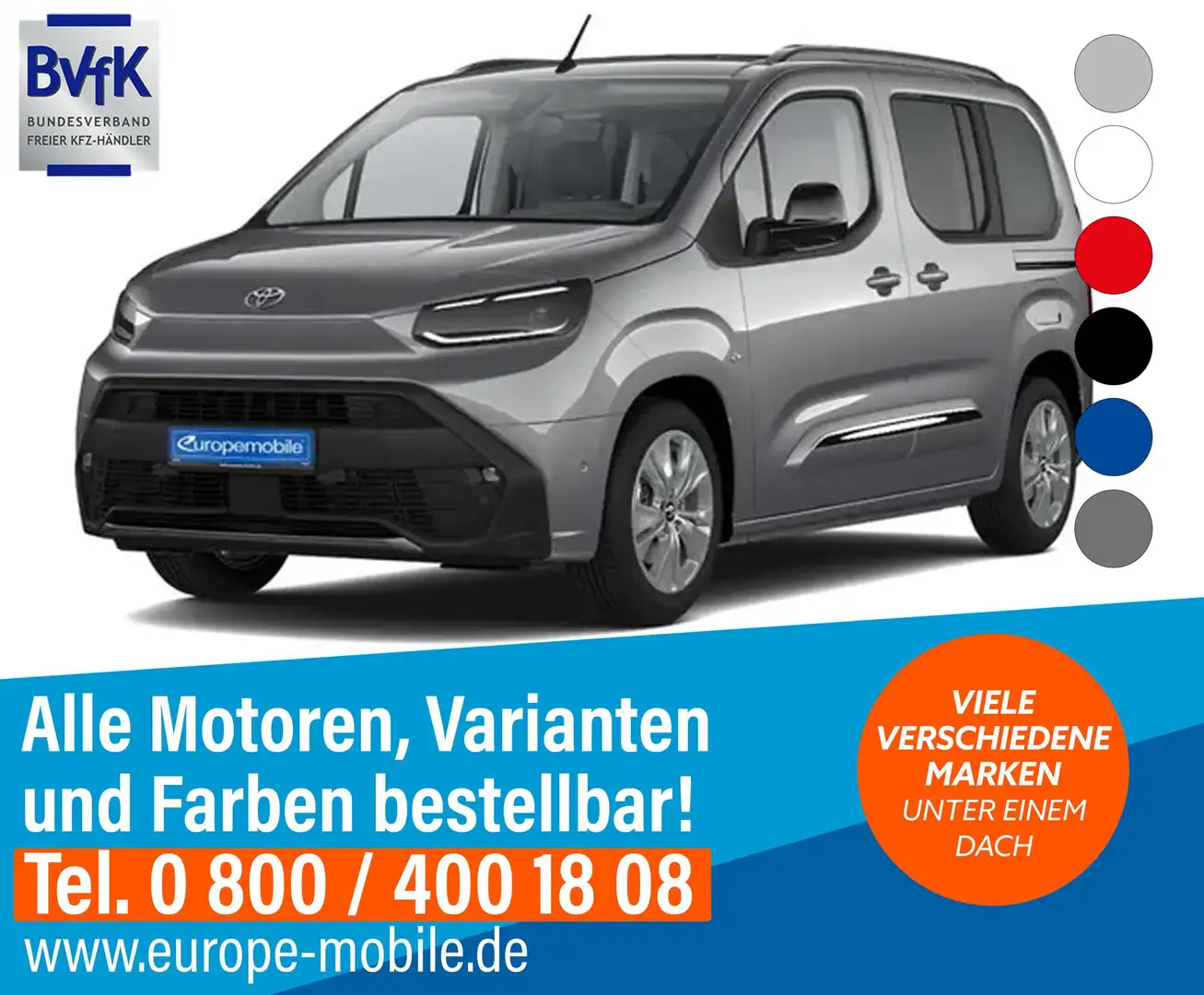 Toyota Proace City Verso FLOW+ L1 1.5 D-4D 96 kW AT - 1
