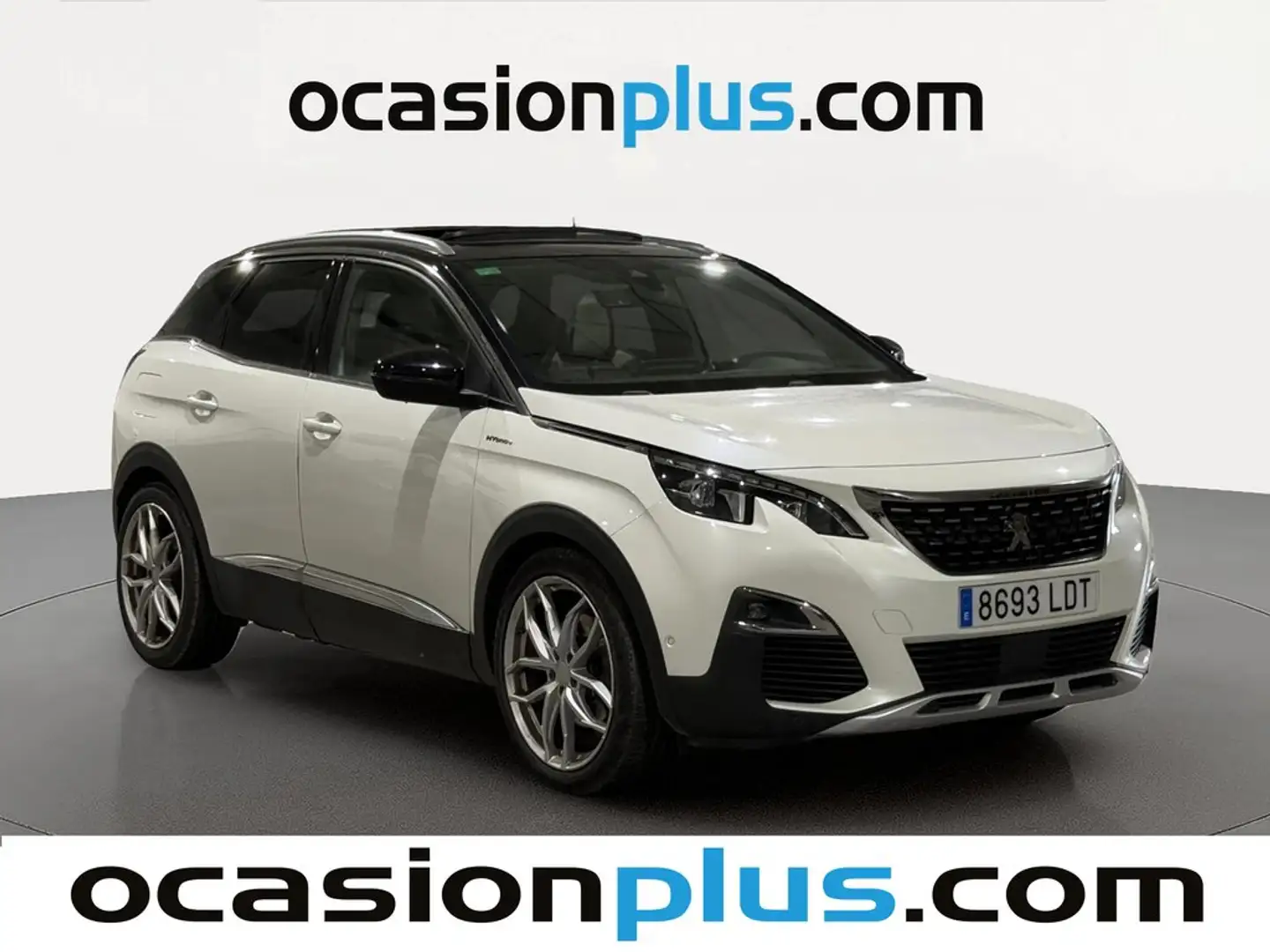 Peugeot 3008 Hybrid4 300 GT e-EAT8 Blanco - 2