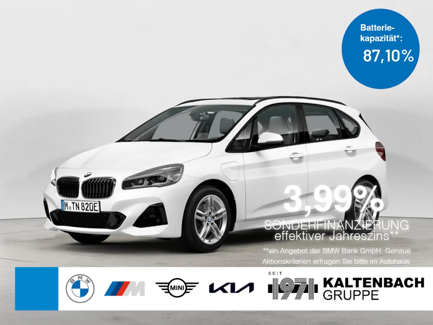 BMW 225 Active Tourer xe M-Sport FACEL. PANO HUD Blanc - 1