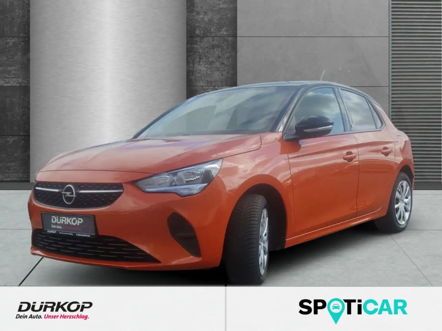 Opel Corsa-e Edition,PDC,LED,USB-Bluetooth Anschluß,Spurhalteas Orange - 1
