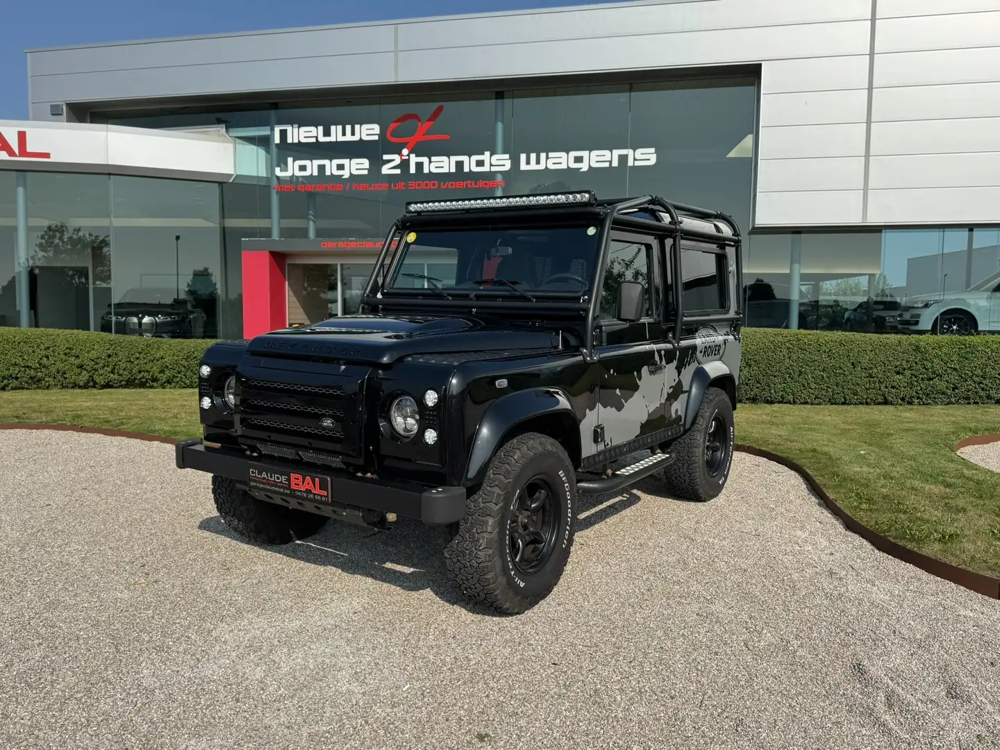 Land Rover Defender 90 2.2 TD4 Lichte Vracht Noir - 1