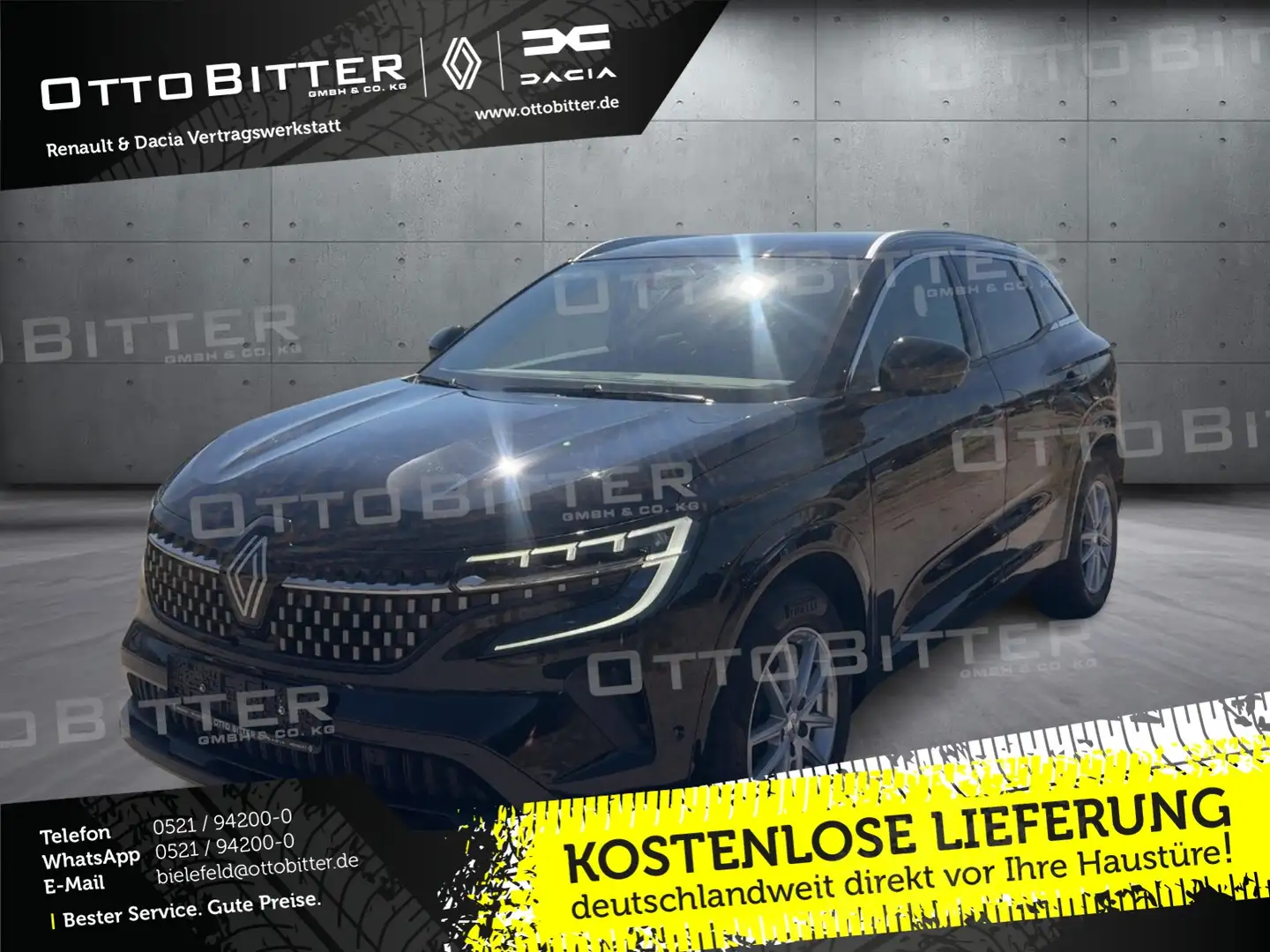 Renault Austral TCe160 Mild-Hybrid Techno AUTOMATIK Negro - 1