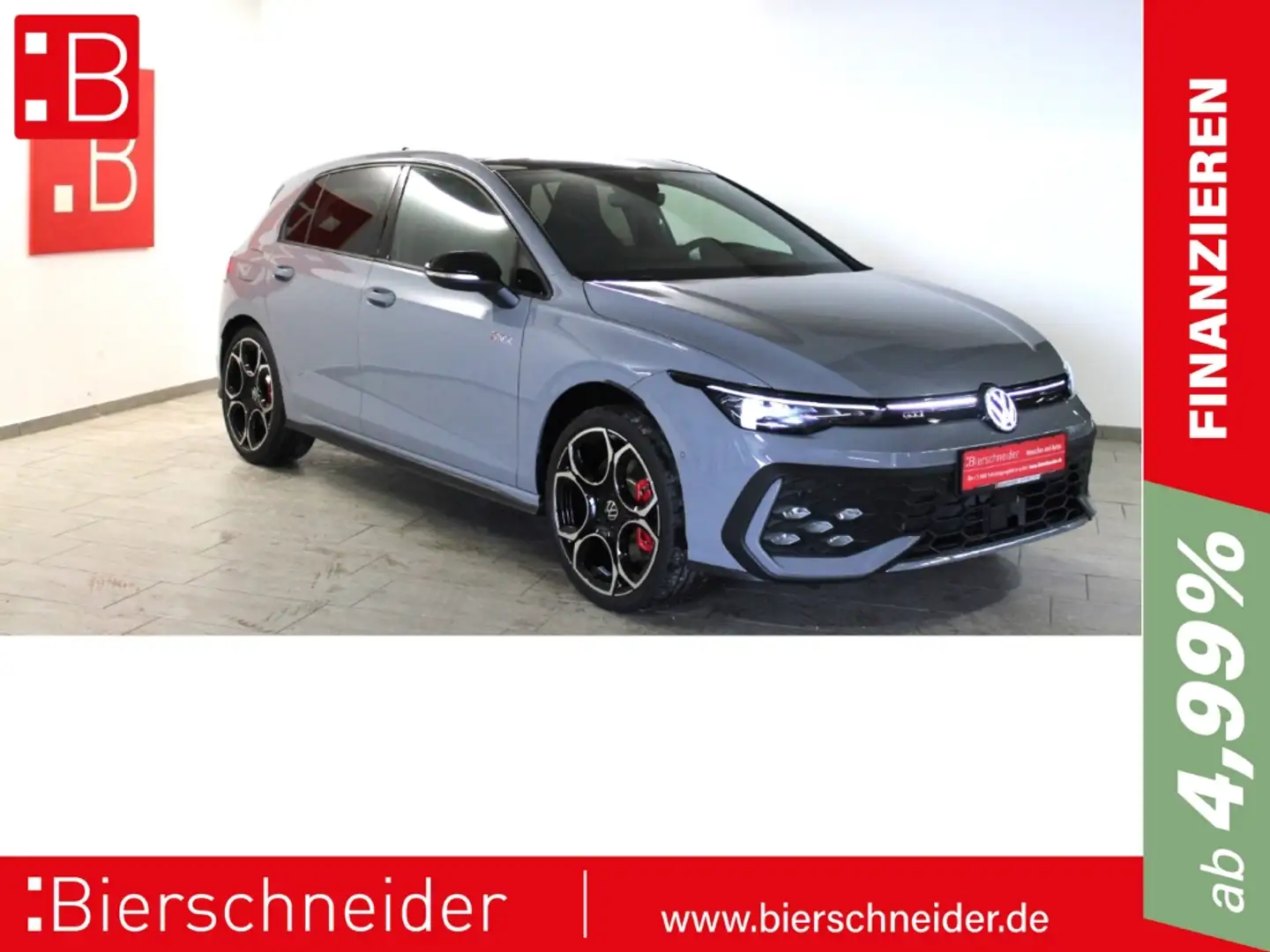 Volkswagen Golf GTI 8 2.0 TSI DSG PA Black Style 19 PANO AHK H/K Grau - 1