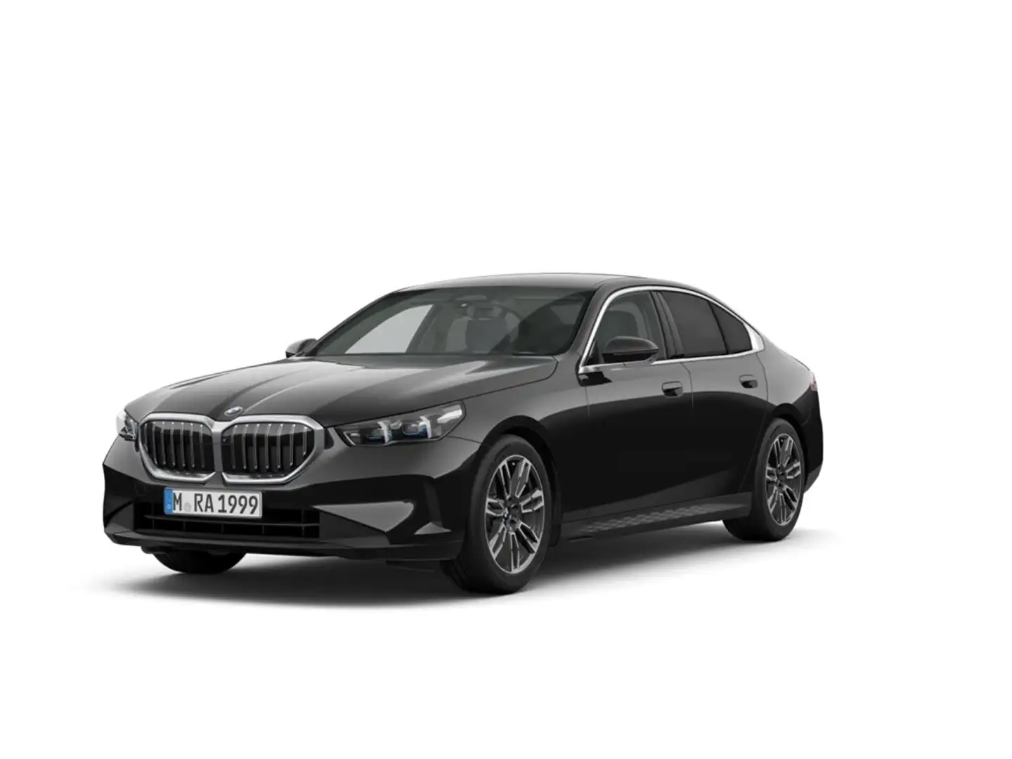 BMW 520 d Lim M Sport Alcantara Park-Assist HiFi-H&K Schwarz - 1