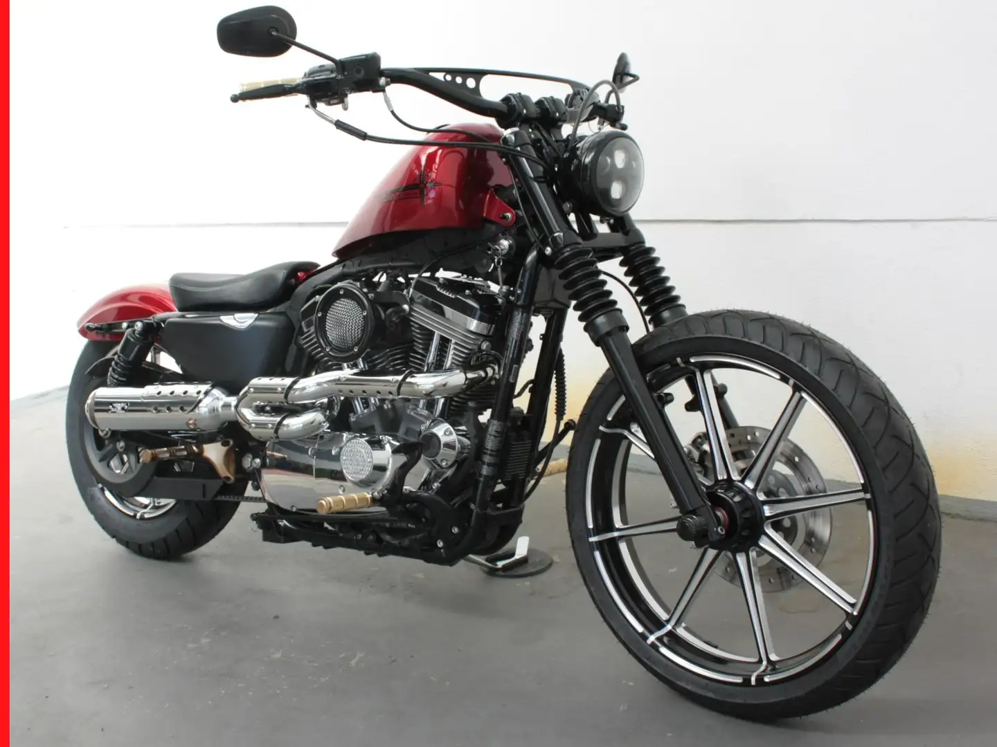 Harley-Davidson Sportster 1200 XL1200V Sportster 72 (seventy-two) Umbau Rojo - 1