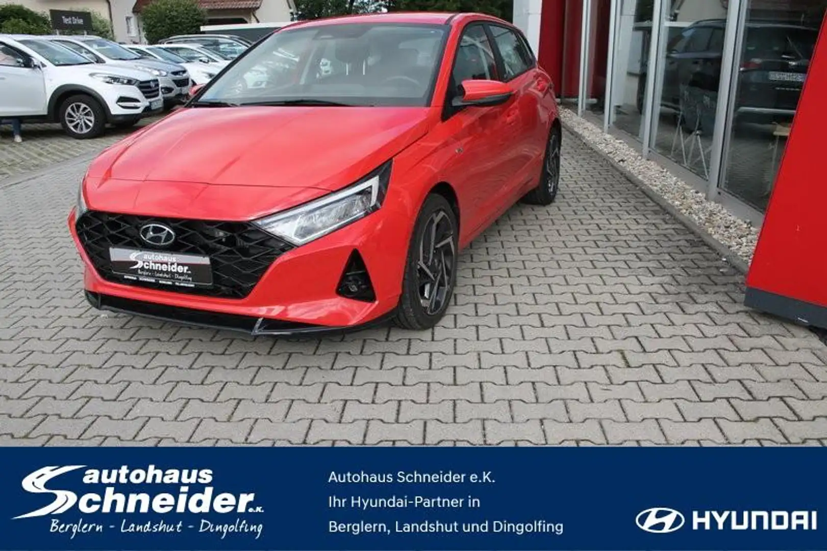 Hyundai i20 1.0 TGDi 48V 6-iMT Intro Edition NAVI/LED/SHZ/KAME Rot - 1