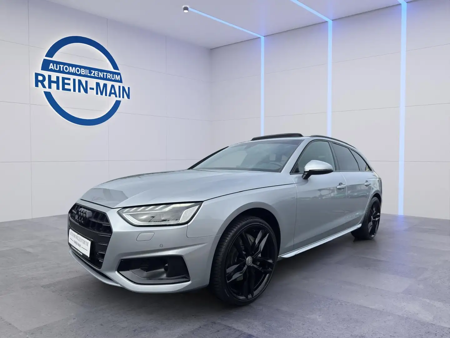 Audi A4 50 TDI QUATTRO S-LINE MATRIX AUDI HISTORIE PANO Silber - 2