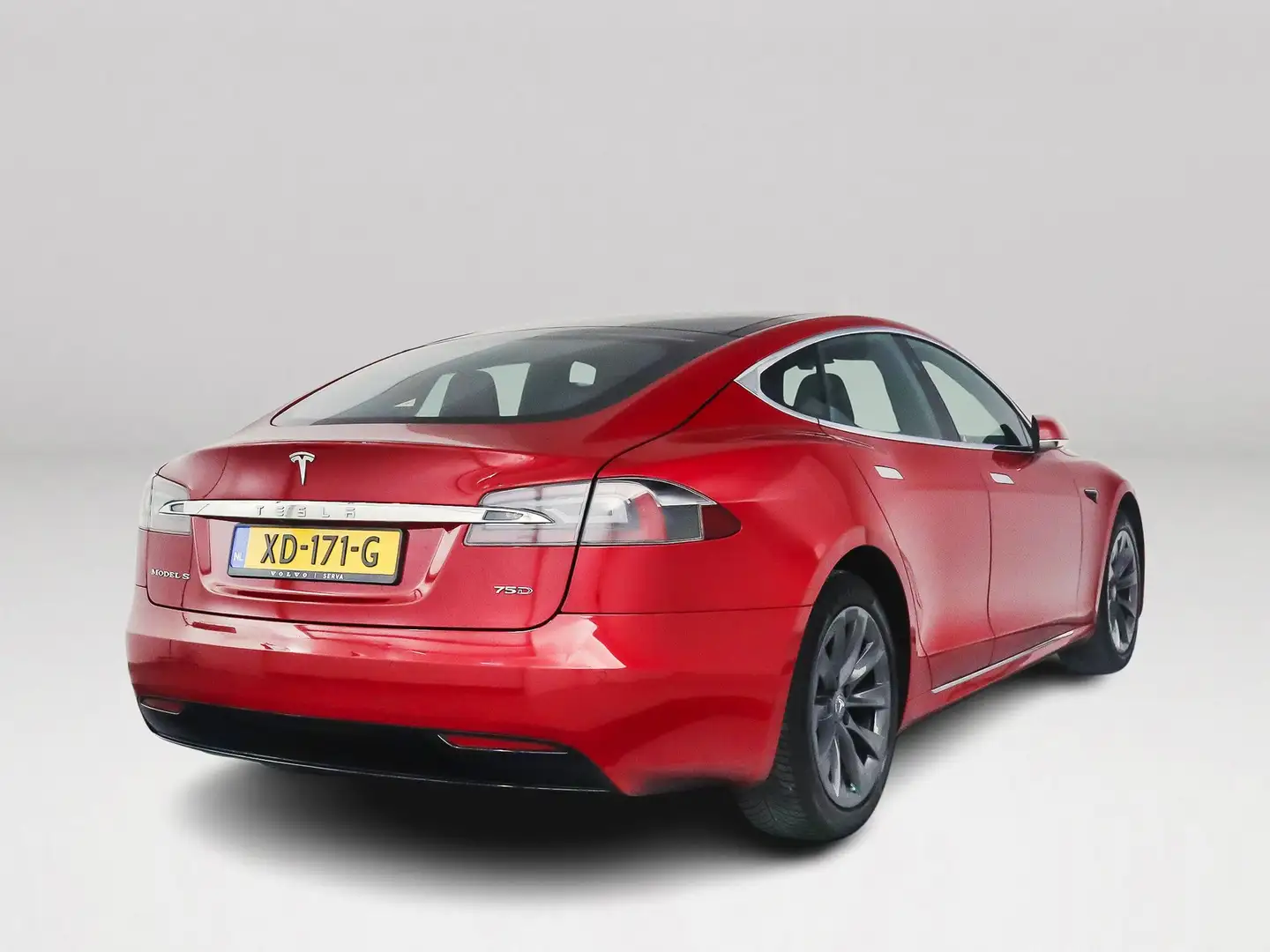 Tesla Model S 75D Base | Panoramadak | Parkeercamera | Stoel- en Rood - 2