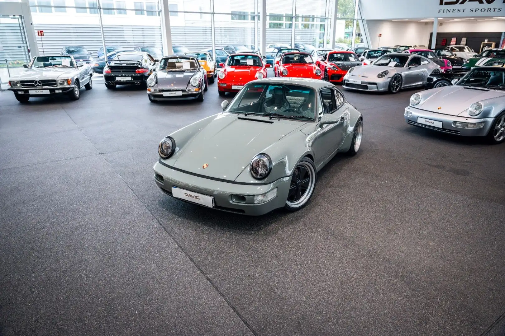Porsche 964 C2*Neuaufbau*AP Car Design* Gris - 1