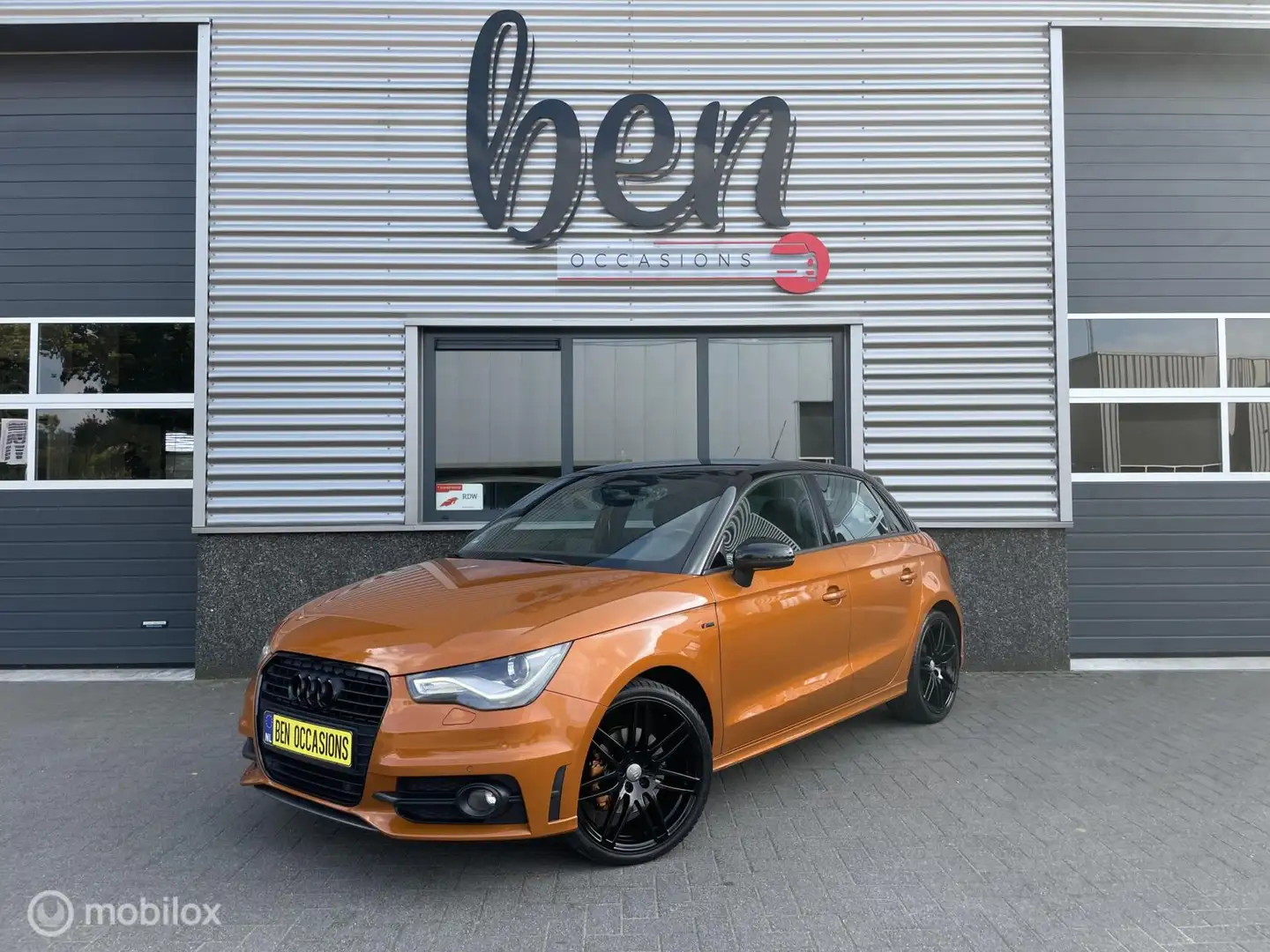 Audi A1 Sportback 1.4 TFSI S-Line 3X UNIEK TOPSTAAT! Orange - 1