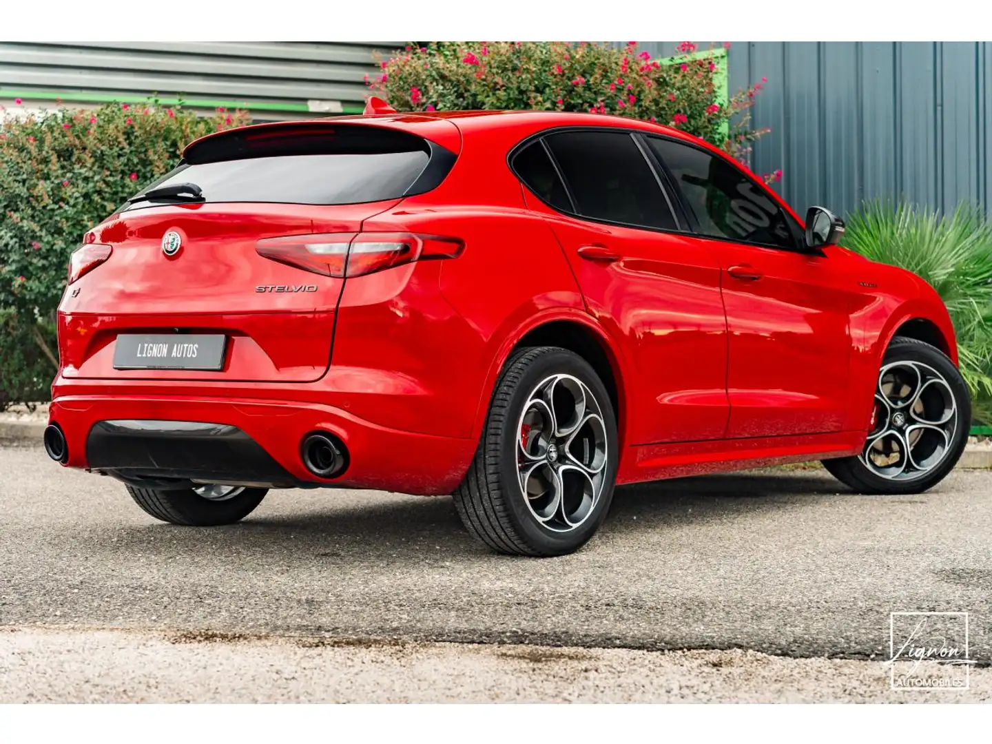 Alfa Romeo Stelvio 2.2 Diesel Veloce 210 Q4 AT8 Rot - 2