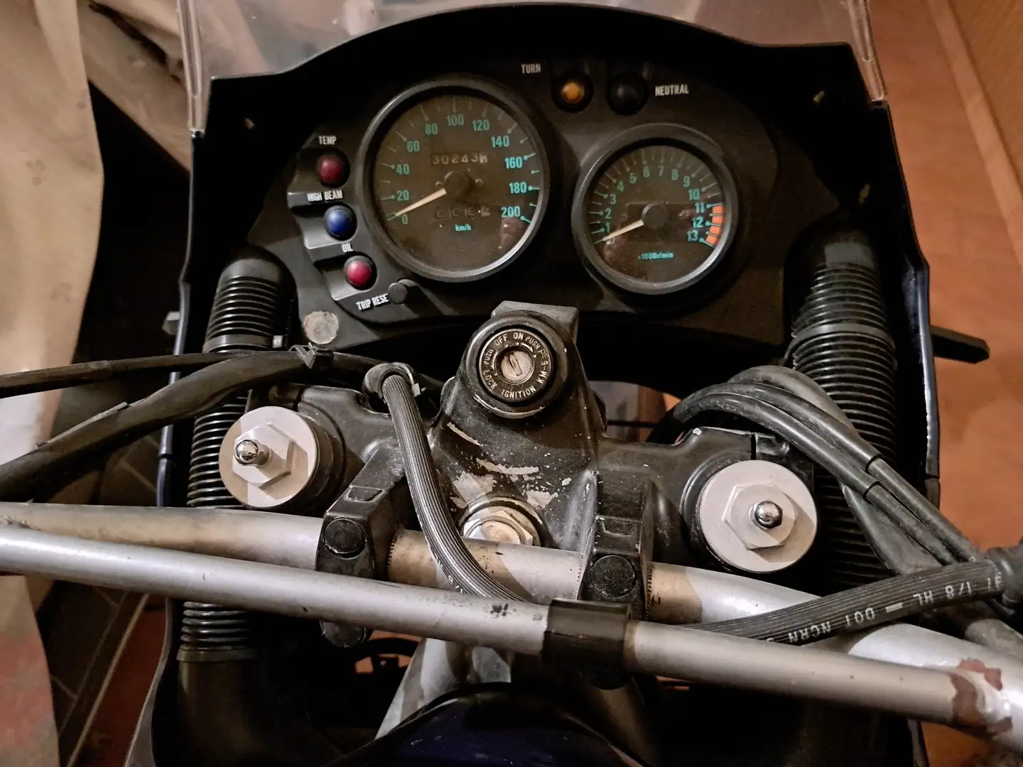 Kawasaki KL 500 Blu/Azzurro - 2