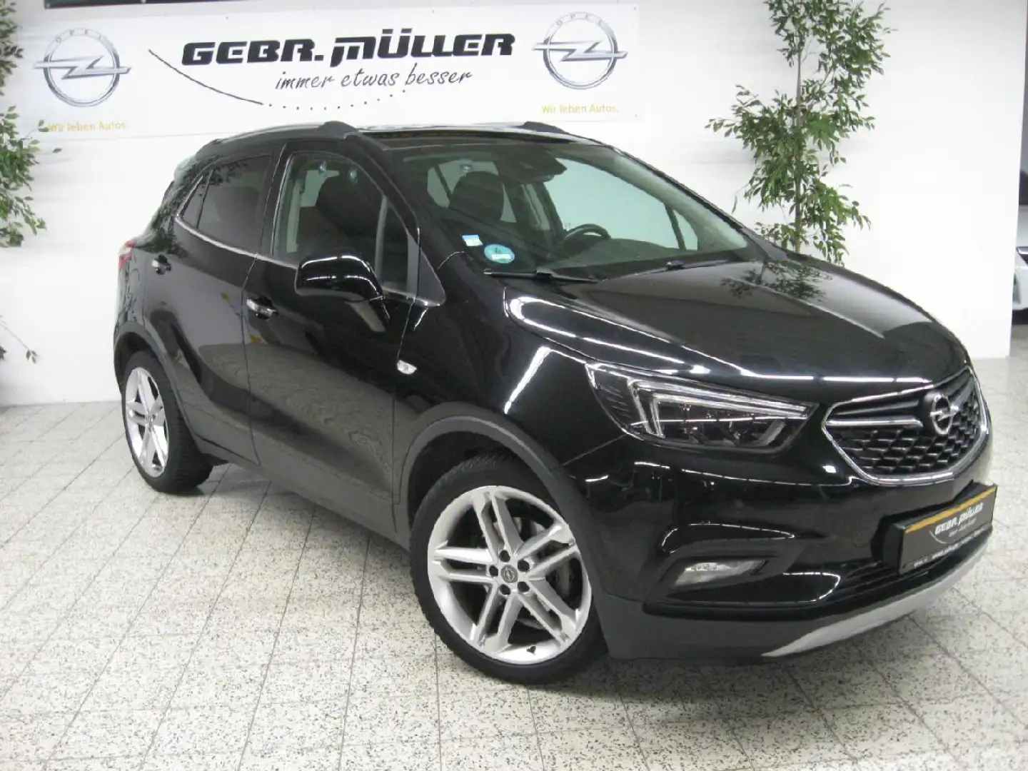 Opel Mokka X Design Line Schwarz - 2