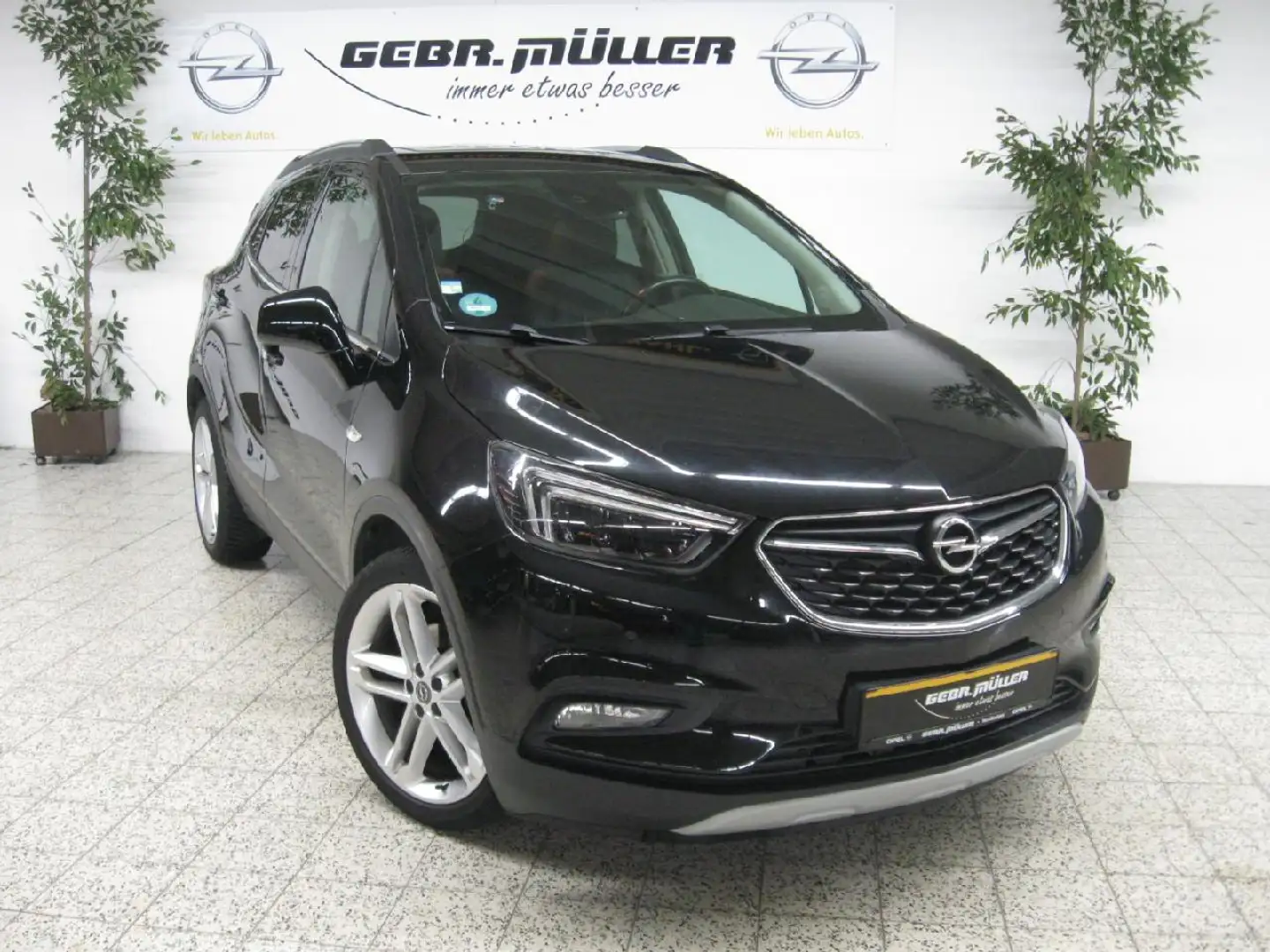 Opel Mokka X Design Line Schwarz - 1