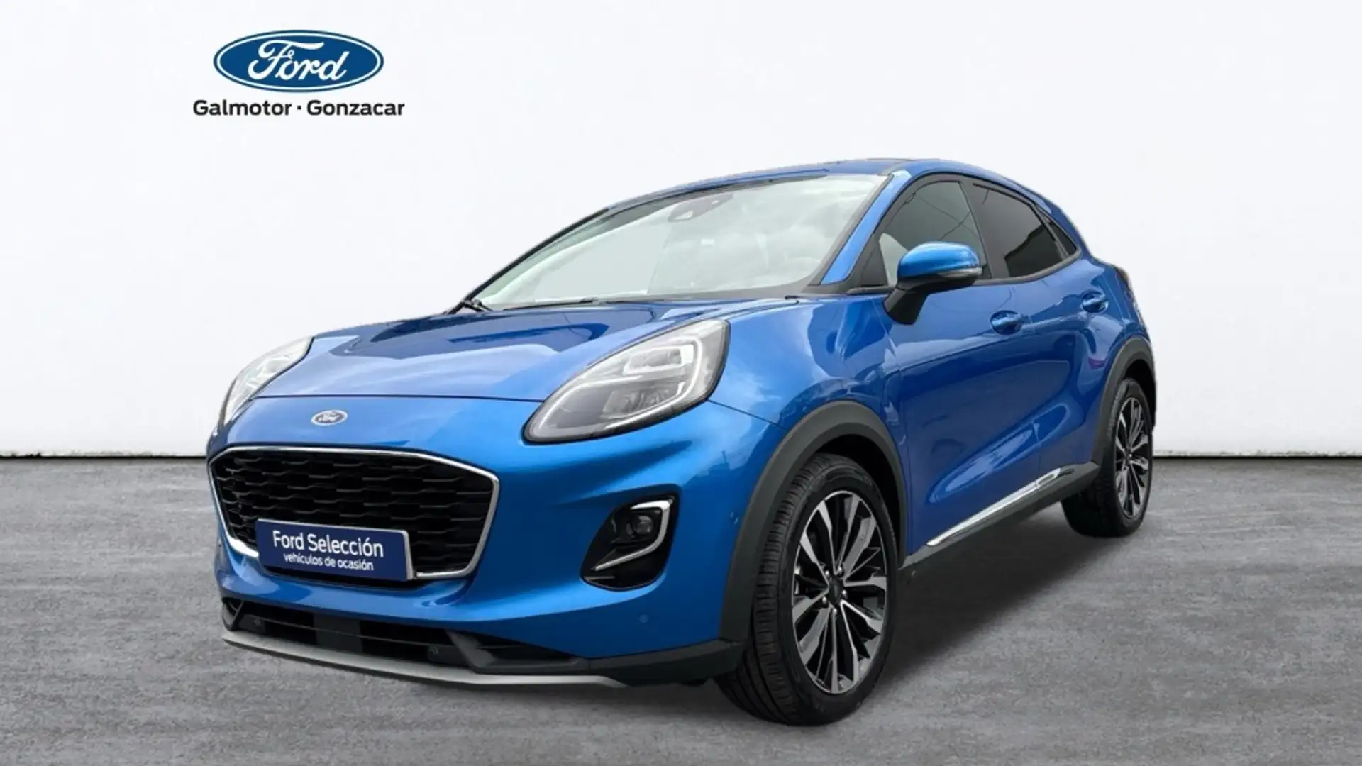 Ford Puma 1.0 ECOBOOST 114KW MHEV TITANIUM X DCT 5P Bleu - 1