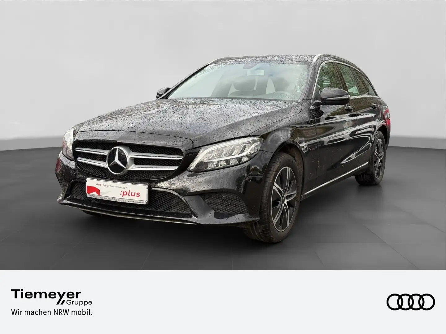 Mercedes-Benz C 200 T 4Matic AVANTGARDE LEDER PANO LED Zwart - 1