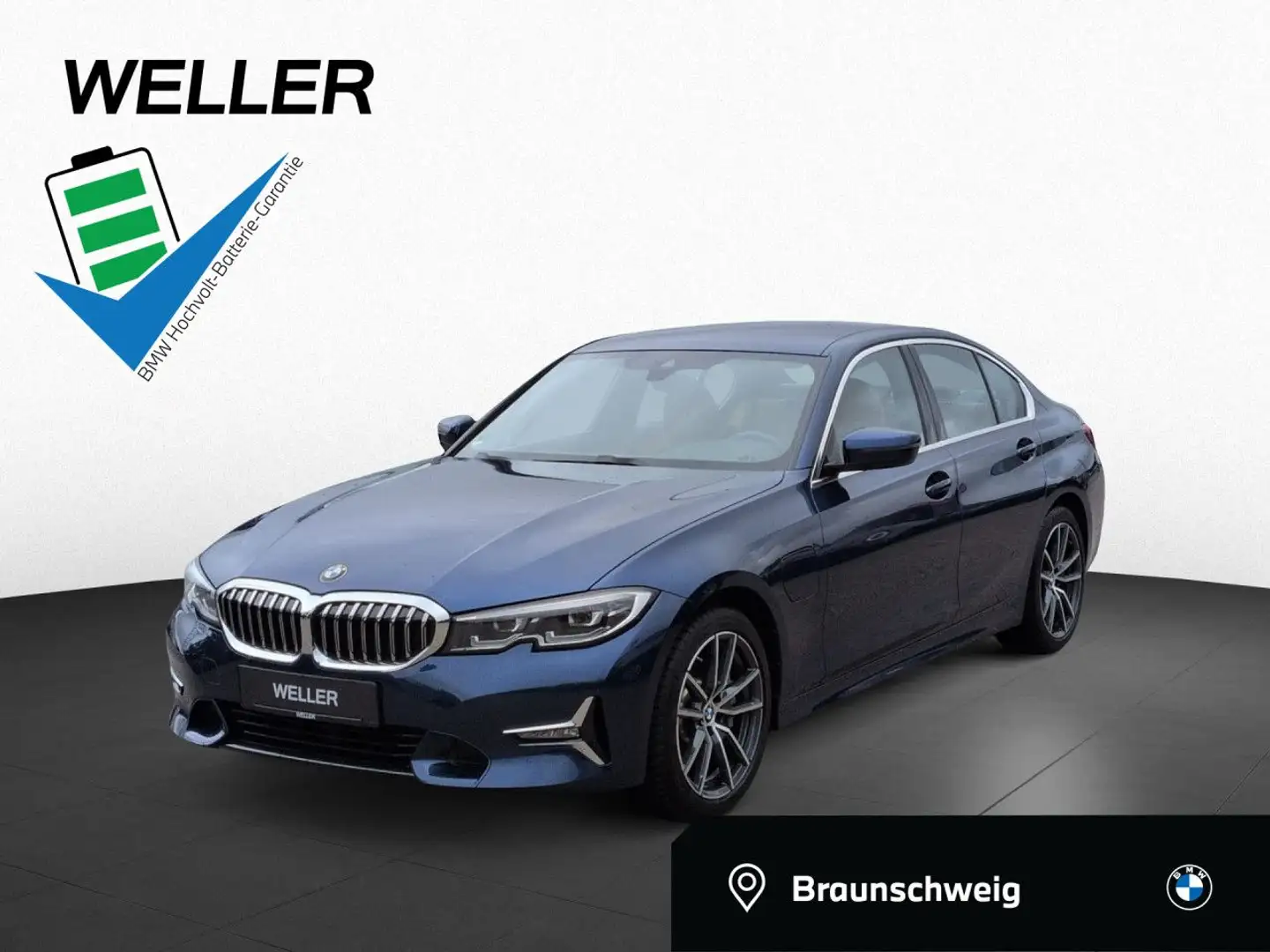 BMW 330 e Limo Luxury LiveProf LED SpoSi Tempo PDC Navi Azul - 1