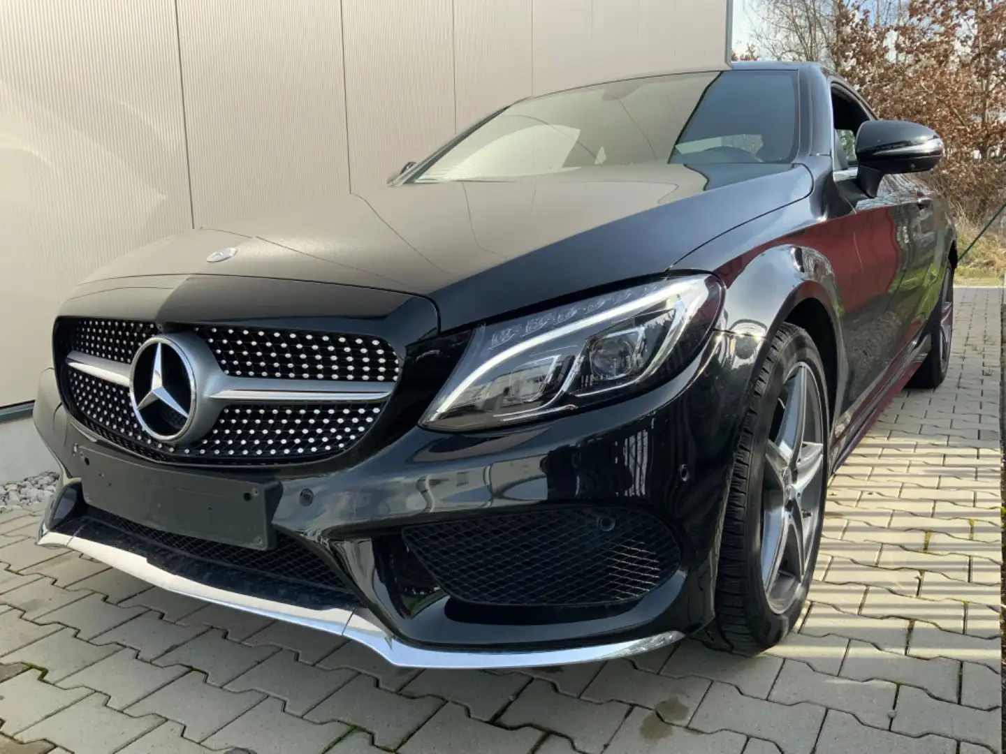 Mercedes-Benz C 400 Coupe 4Matic AMG-Line/LED ILS/AGILITY Cont Fekete - 1