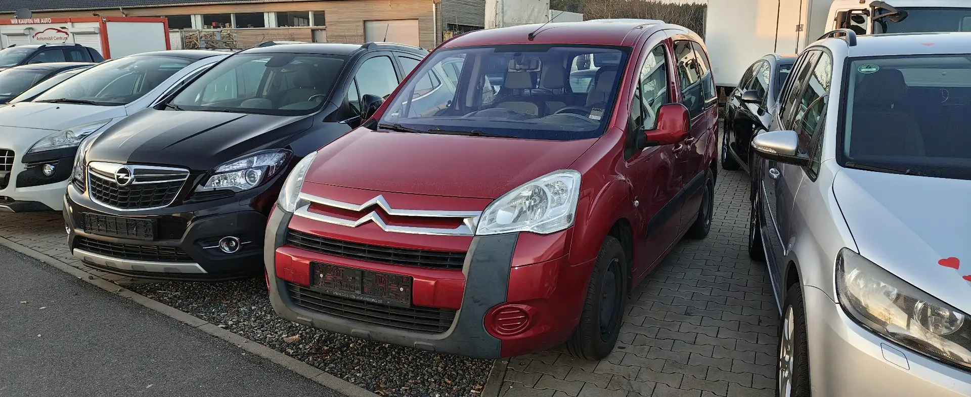 Citroen Berlingo Multispace 2.Hand Gepflegt Rot - 1
